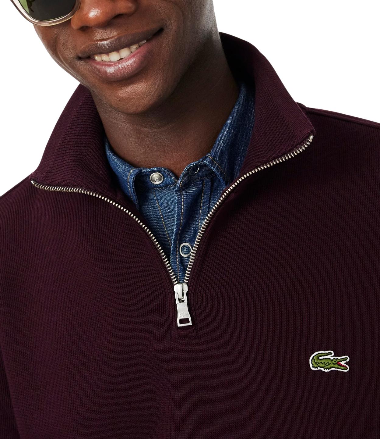 Felpa Lacoste SH1927 Uomo - Burgundy