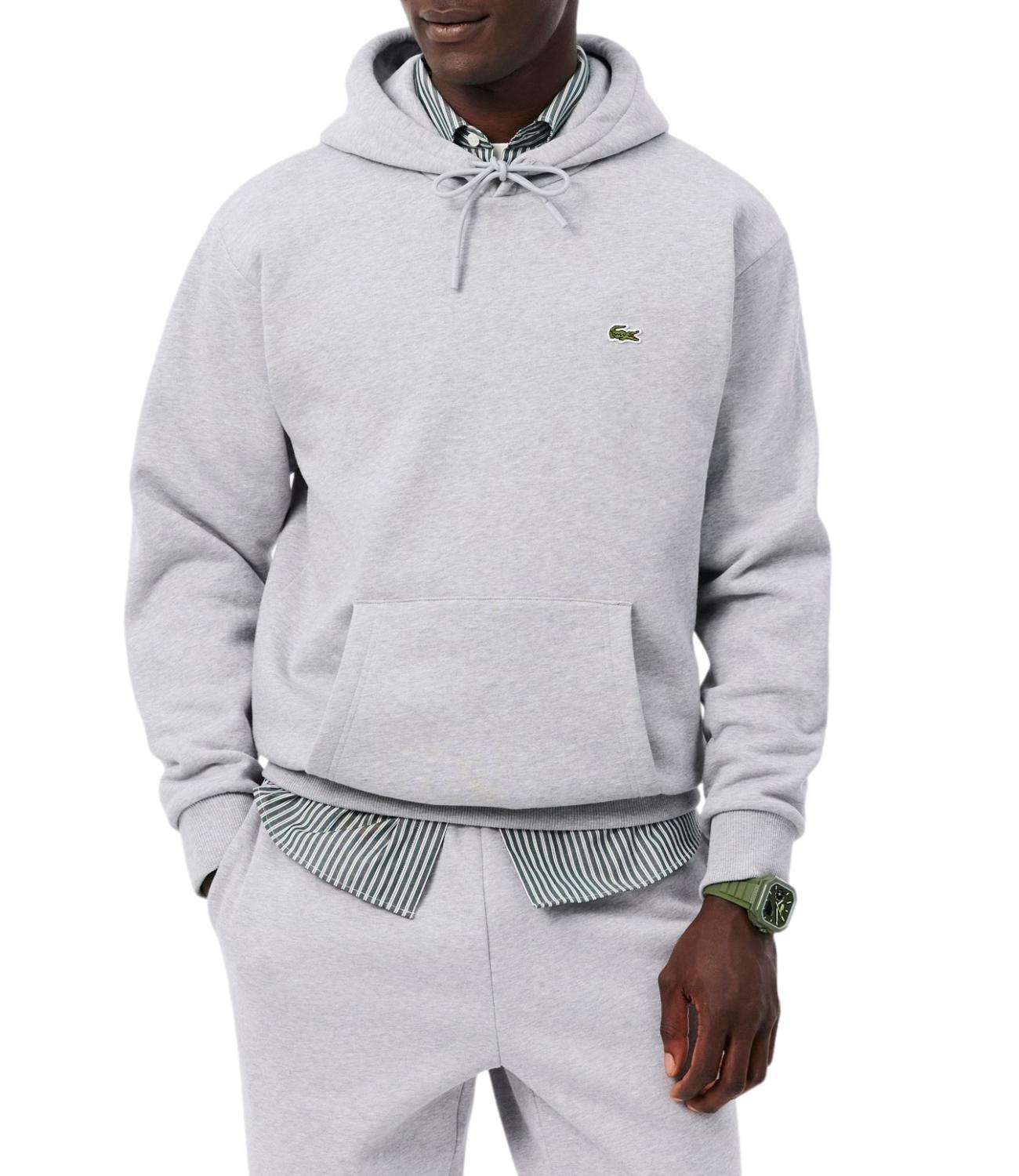 Felpa Lacoste SH8863 Uomo - Grigio