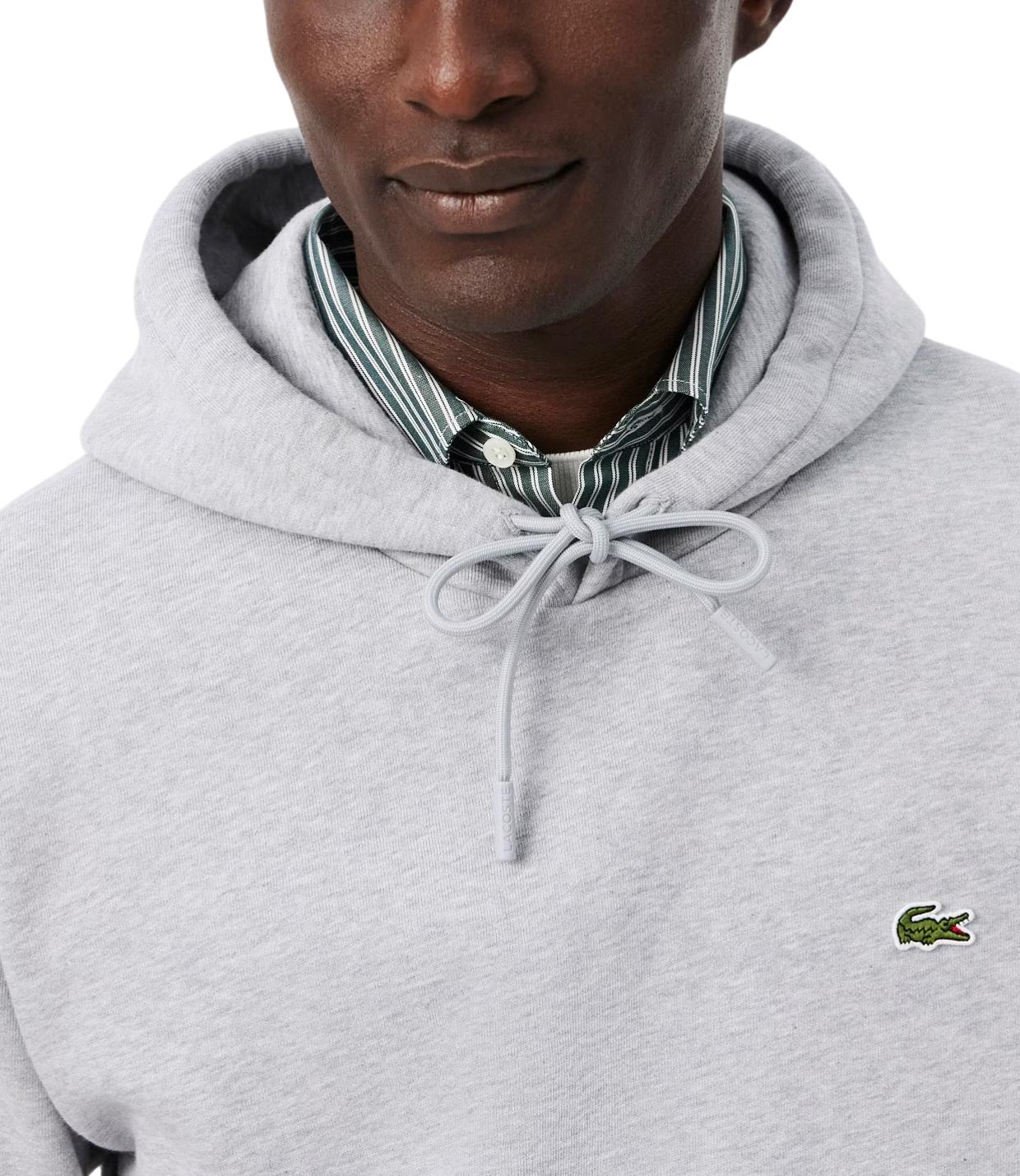 Felpa Lacoste SH8863 Uomo - Grigio