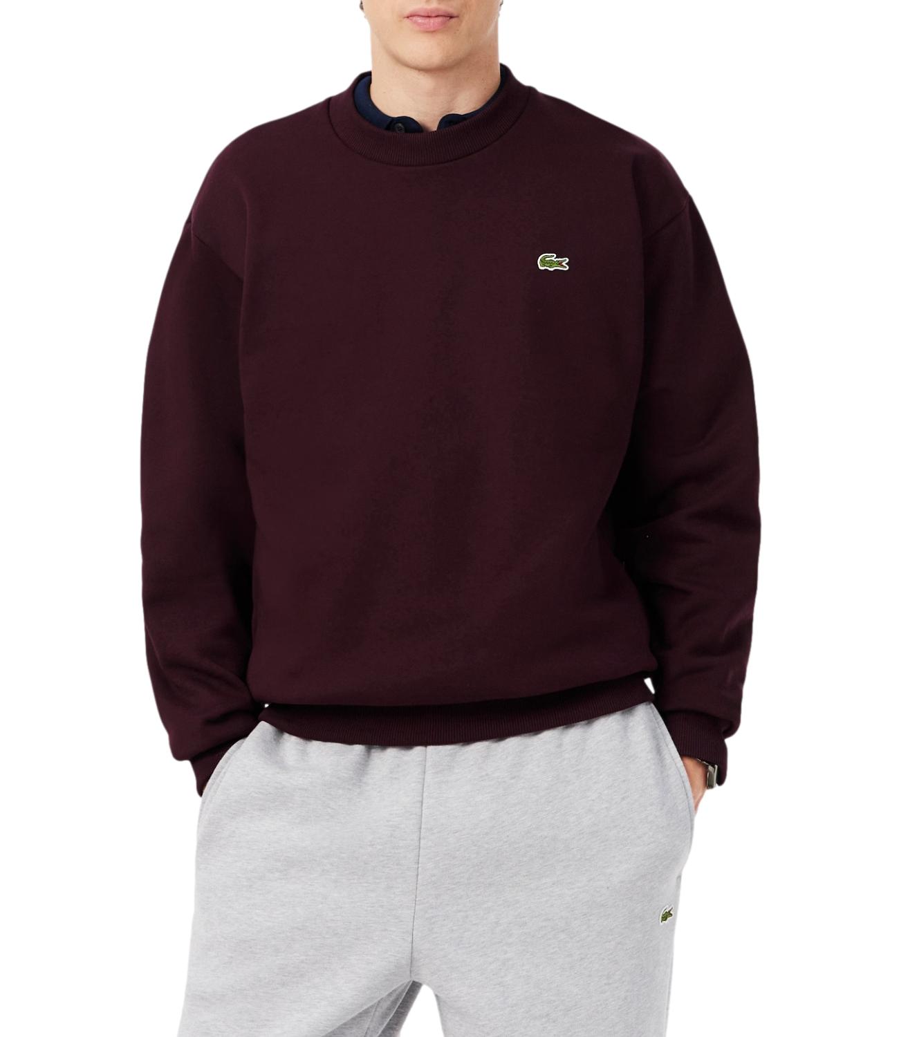Felpa Lacoste SH8868 Uomo - Burgundy