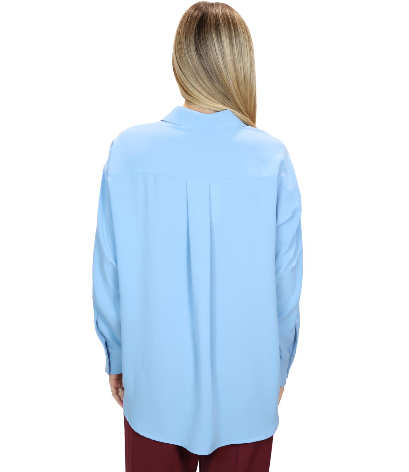 Camicia Le Streghe A26AD118 Donna - Azzurro