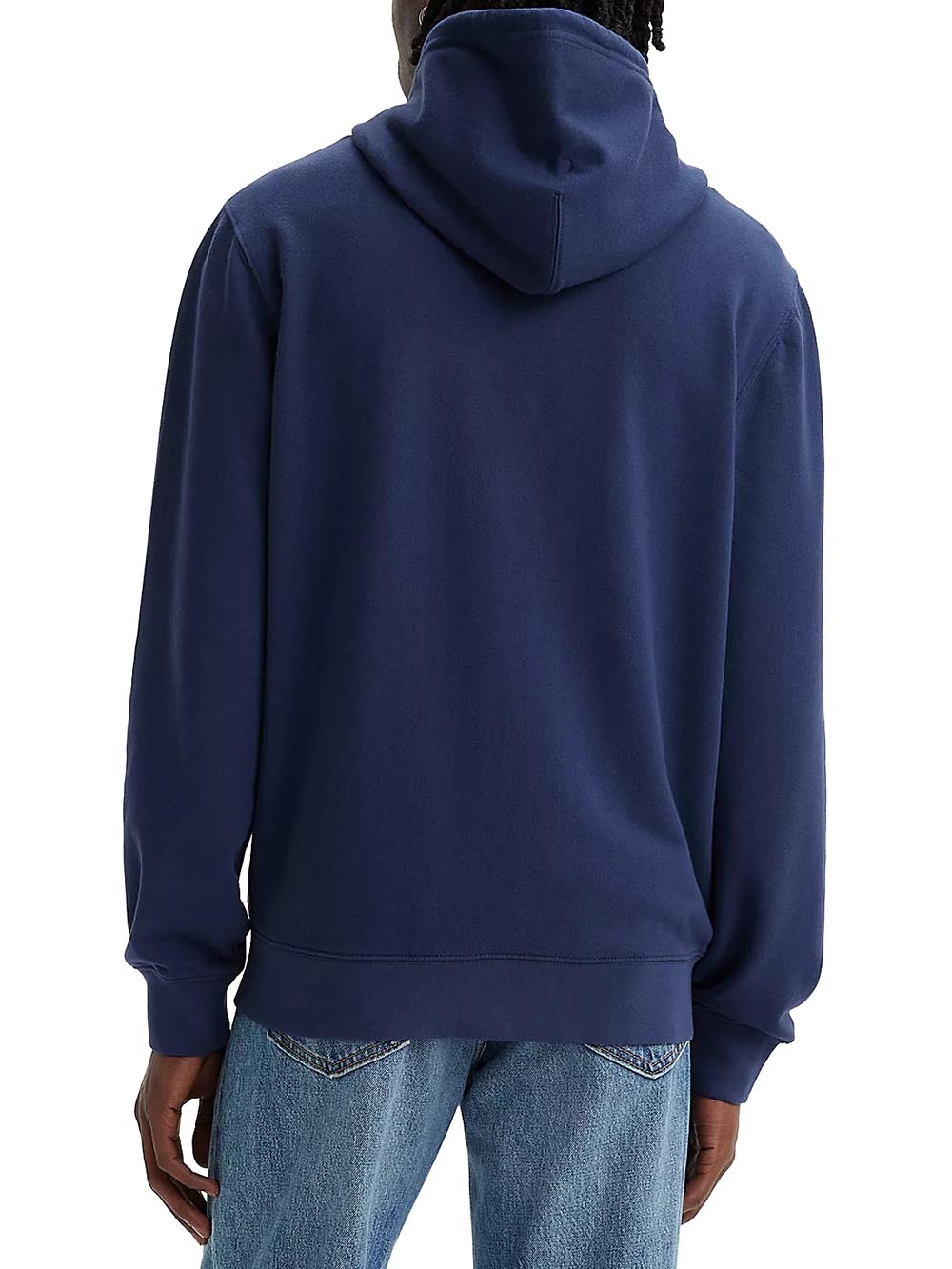 Felpa zip e cappuccio Levi's 34584 Uomo - Blu