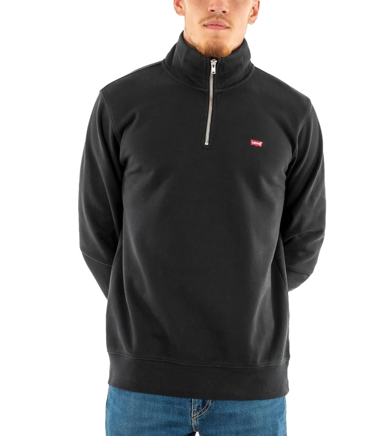 Felpa zip Levi's A8606 Uomo - Nero