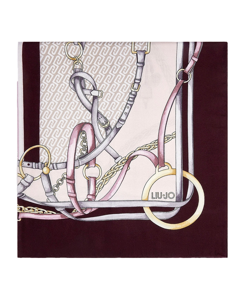 Sciarpa/Foulard Liu jo 2F6074T2745 Donna - Red Aubergine
