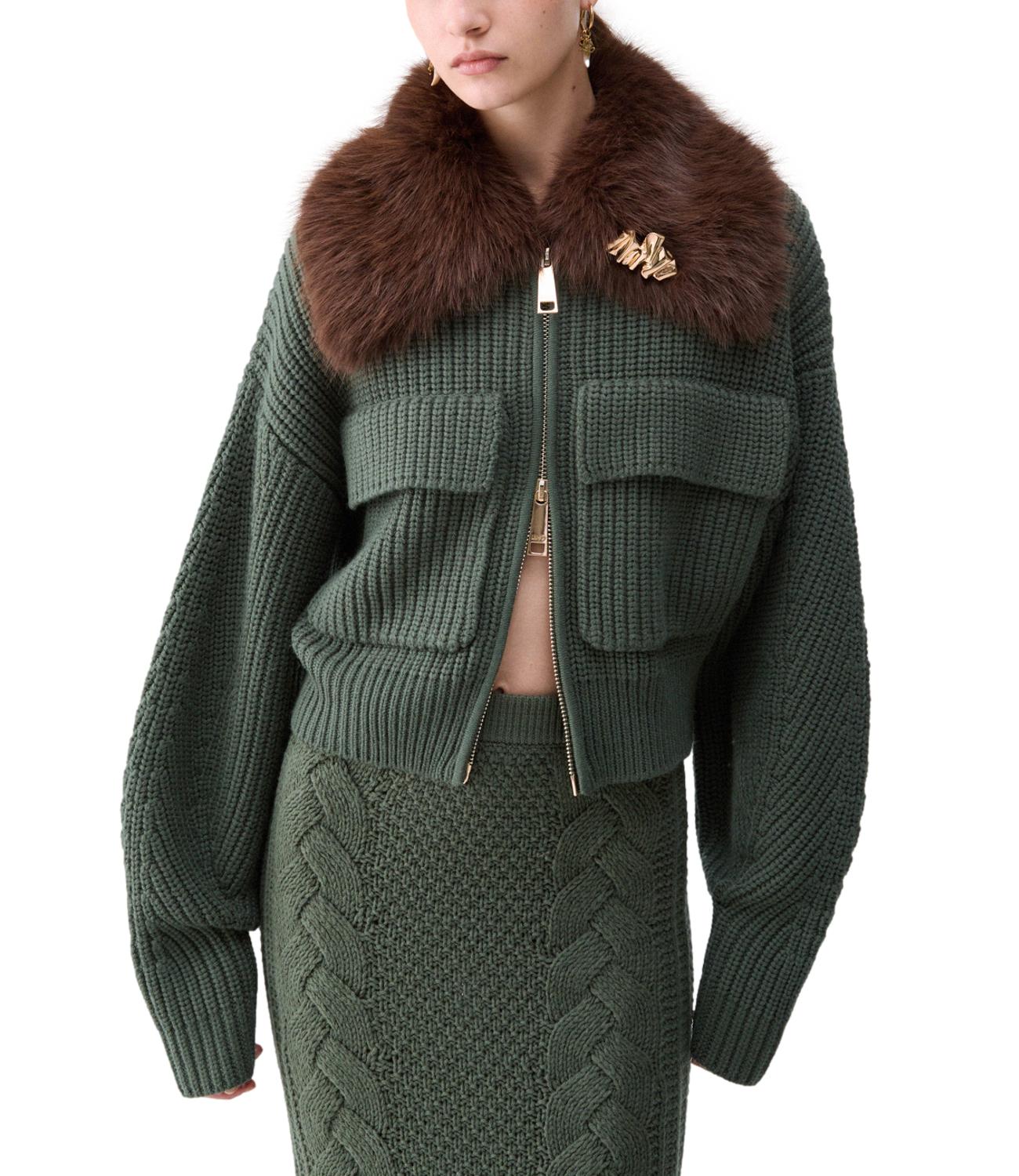 Cappotto Liu jo CF6038MA22S Donna - Dark Green