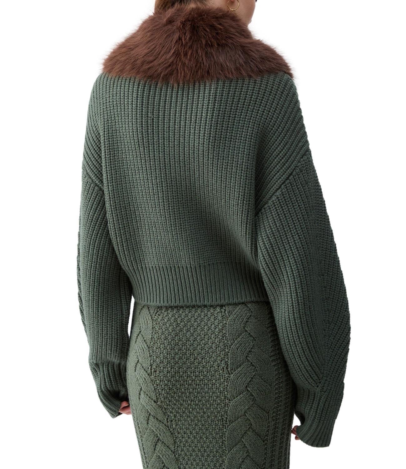Cappotto Liu jo CF6038MA22S Donna - Dark Green