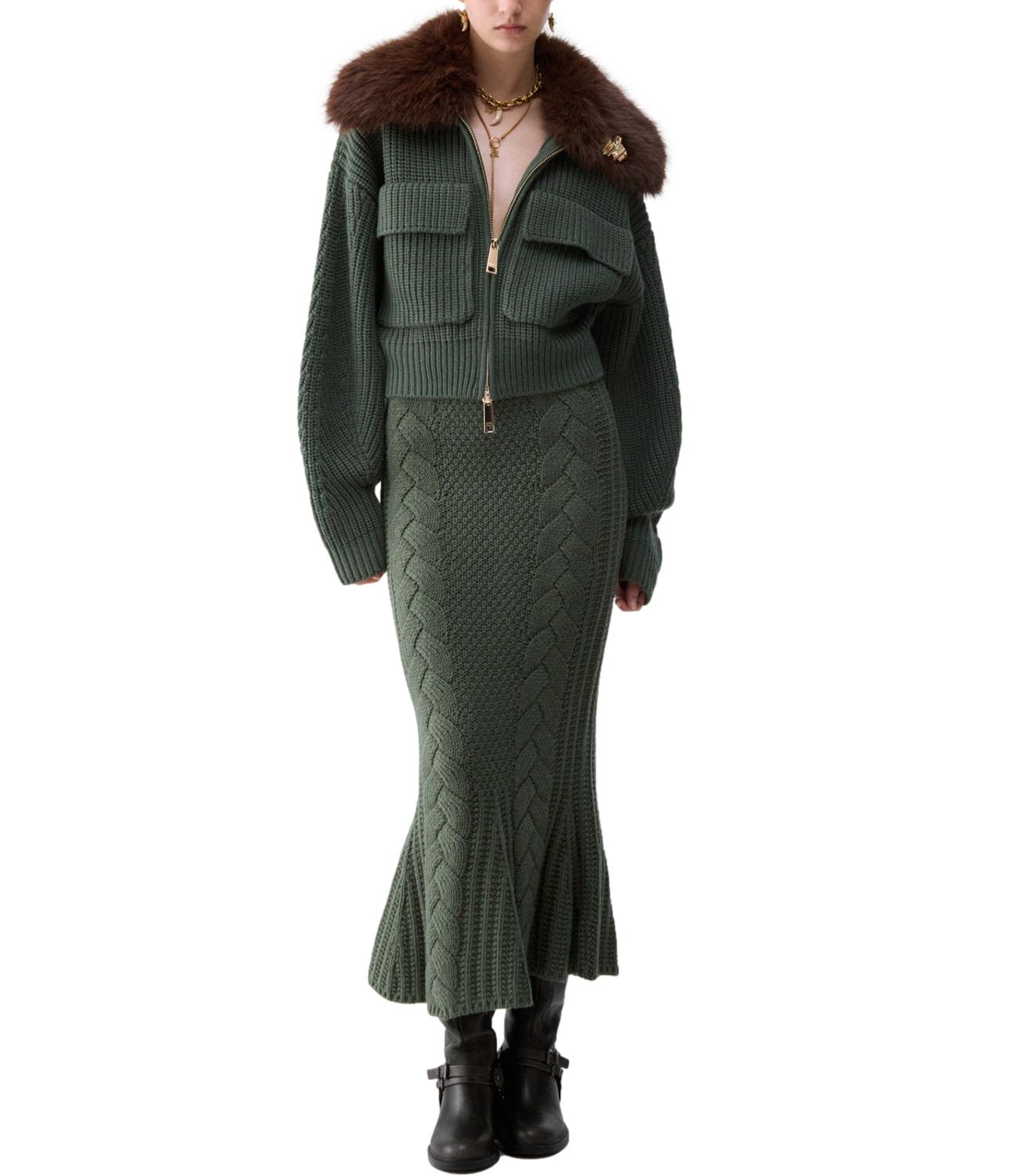 Cappotto Liu jo CF6038MA22S Donna - Dark Green