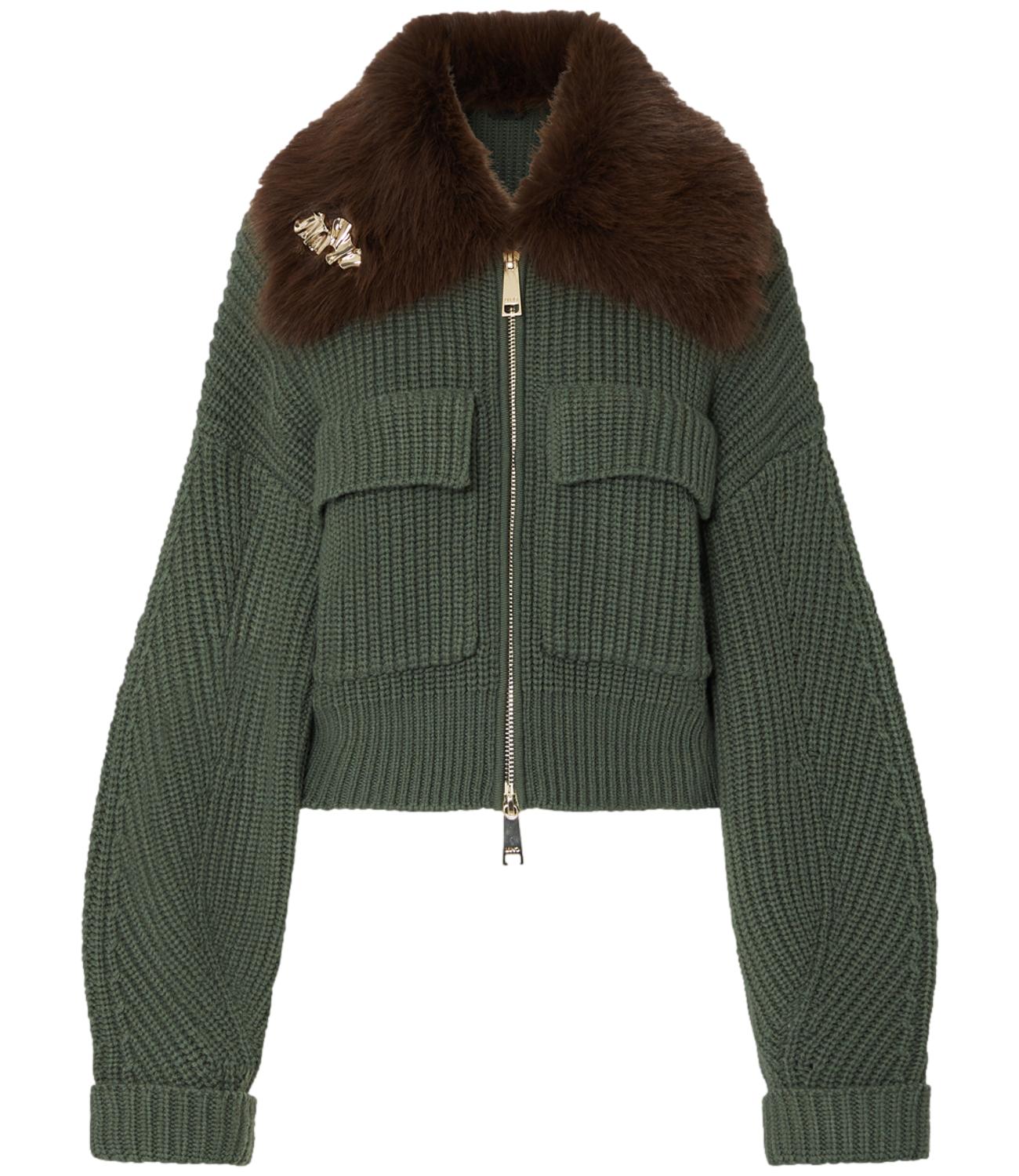 Cappotto Liu jo CF6038MA22S Donna - Dark Green