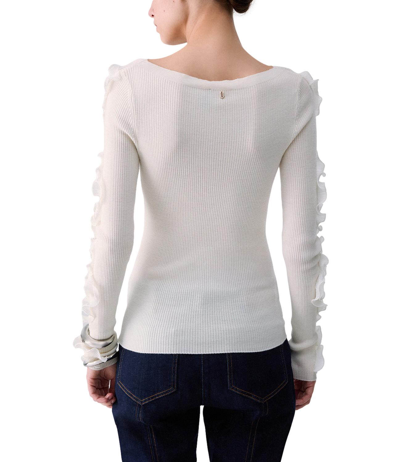 Maglia Liu jo CF6042MA82O Donna - Bianco Lana