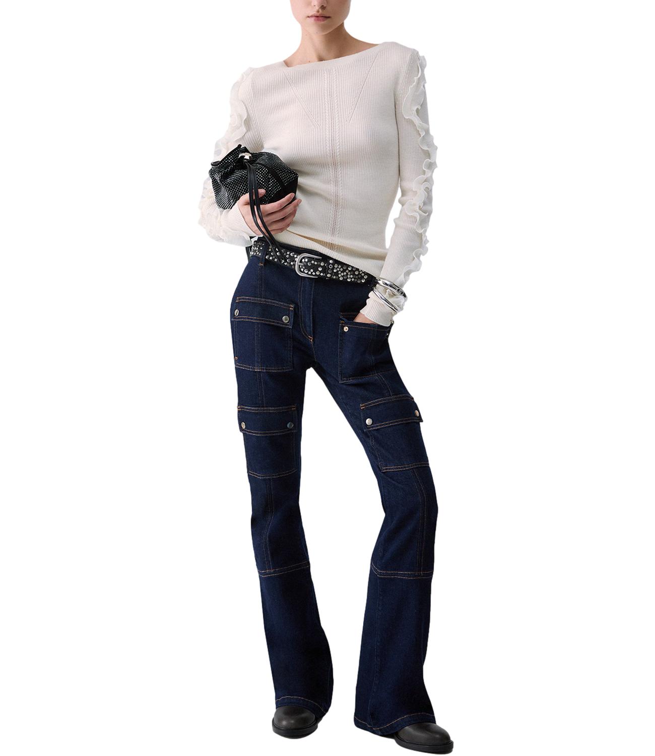 Maglia Liu jo CF6042MA82O Donna - Bianco Lana