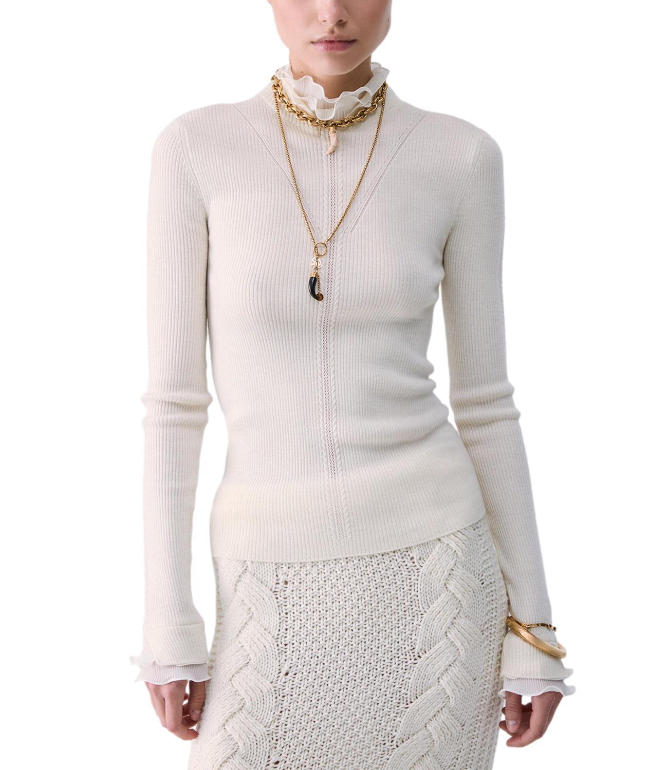 Maglia Liu jo CF6043MA82O Donna - Bianco Lana