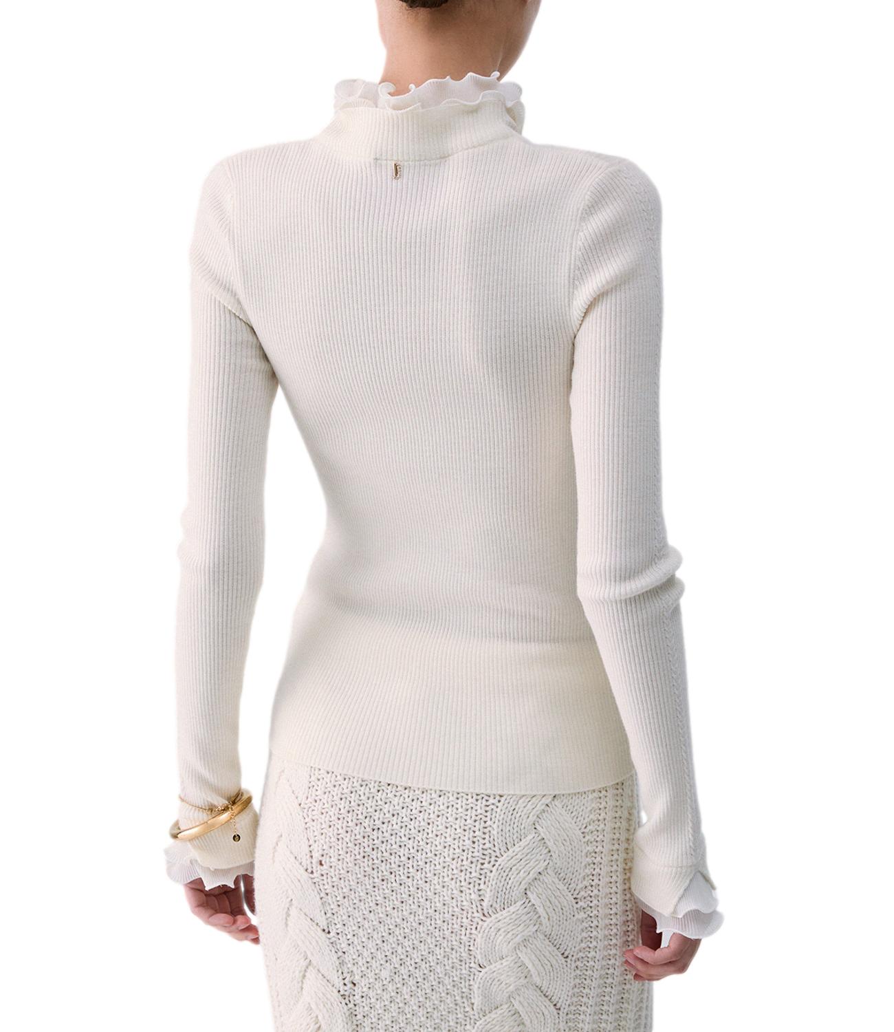 Maglia Liu jo CF6043MA82O Donna - Bianco Lana