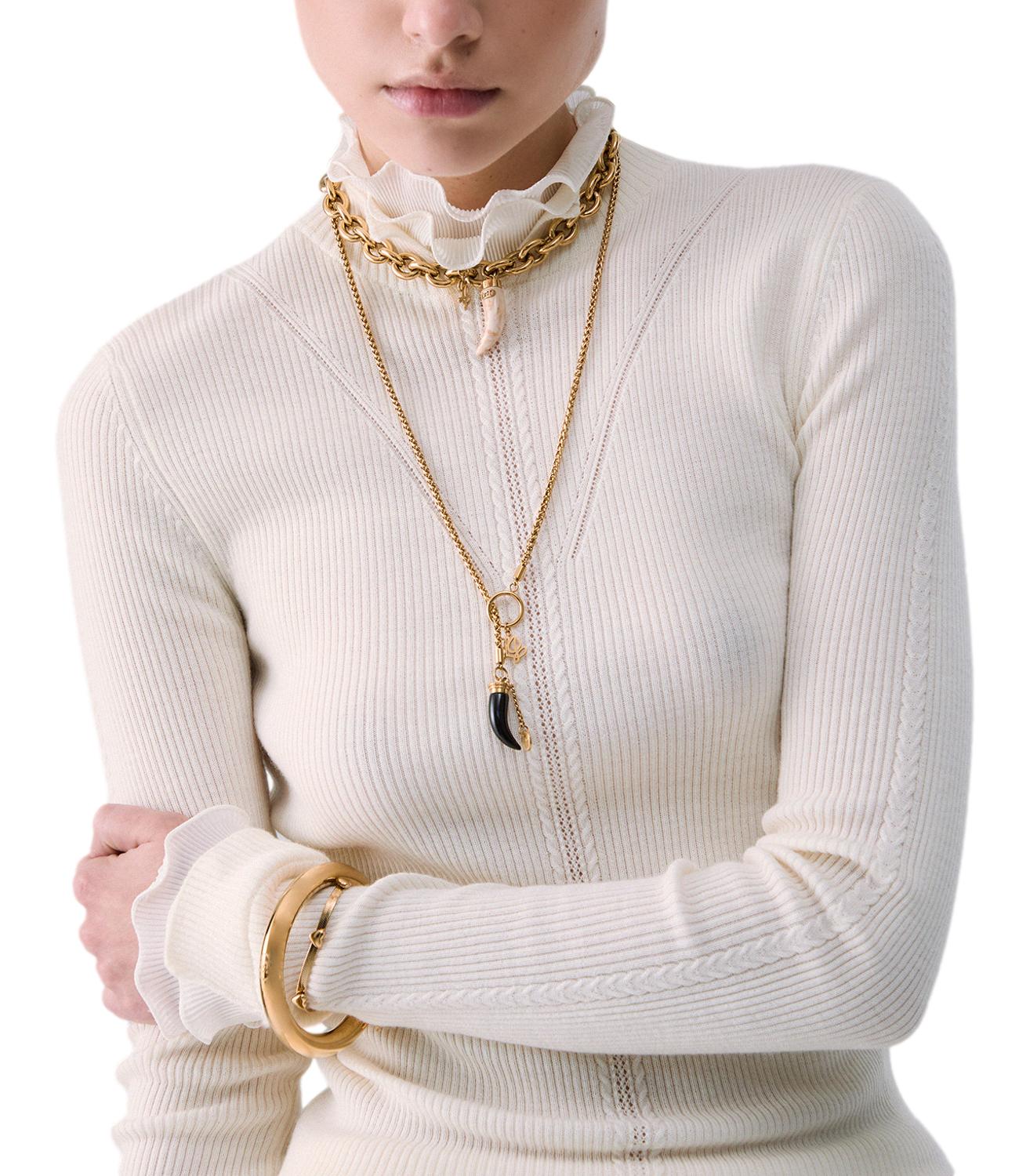 Maglia Liu jo CF6043MA82O Donna - Bianco Lana