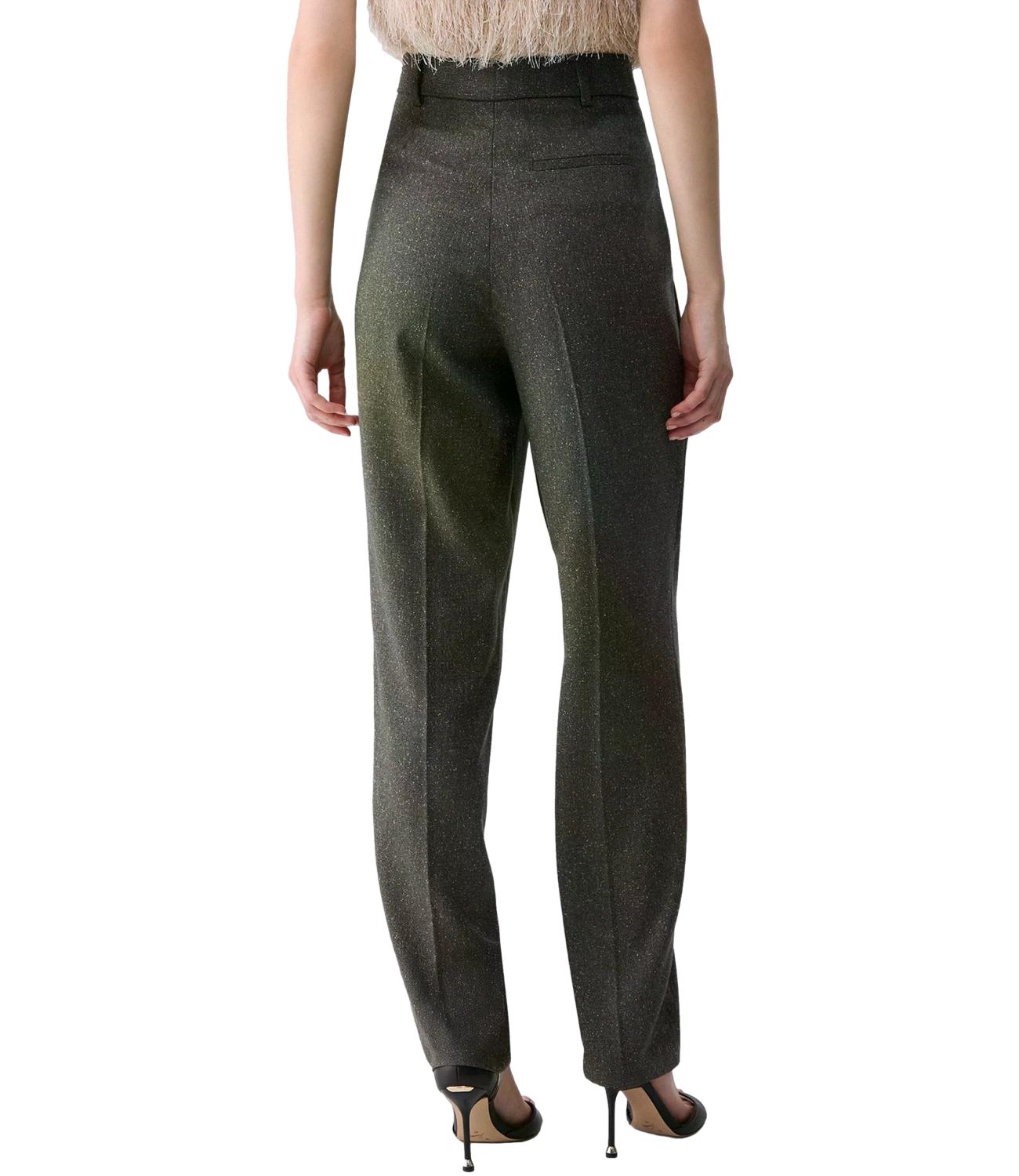 Pantalone Liu jo CF6077T800A Donna - Dk.green Tweed
