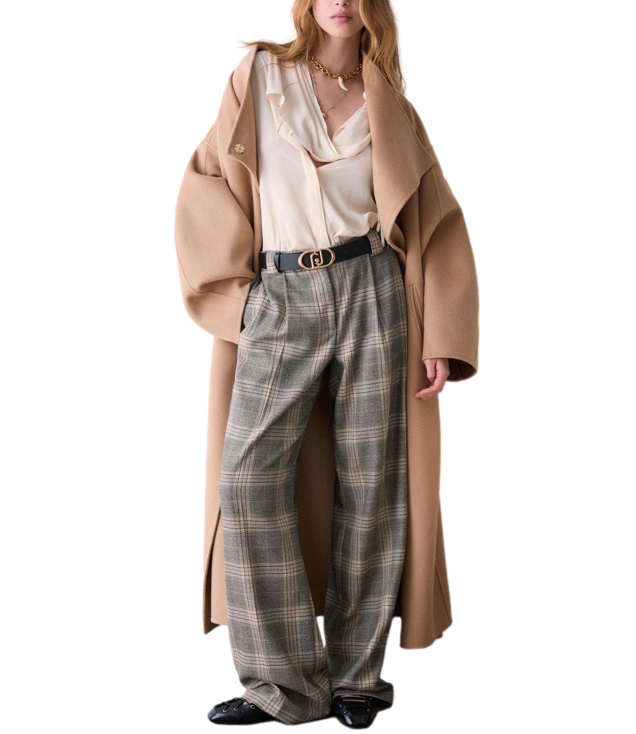 Pantalone Liu jo CF6080T859A Donna - Sandy Big Check