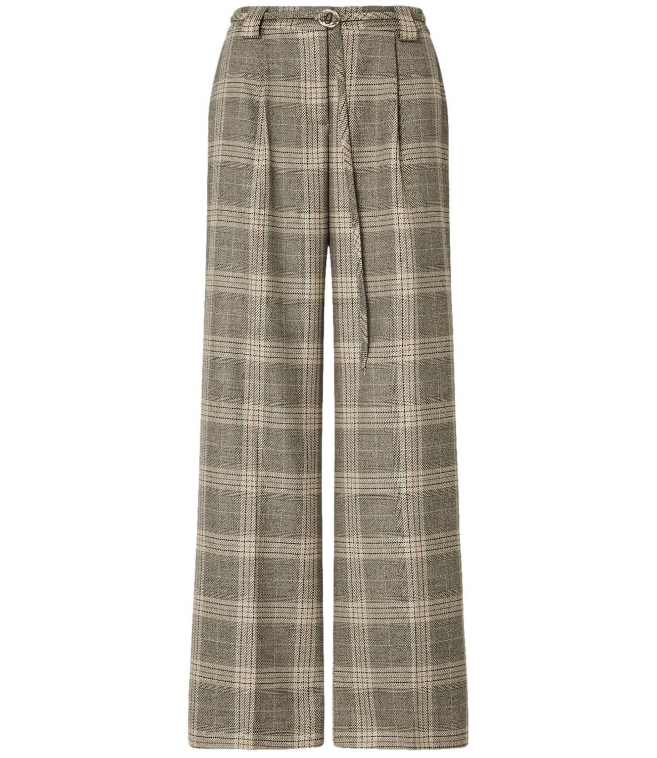 Pantalone Liu jo CF6080T859A Donna - Sandy Big Check