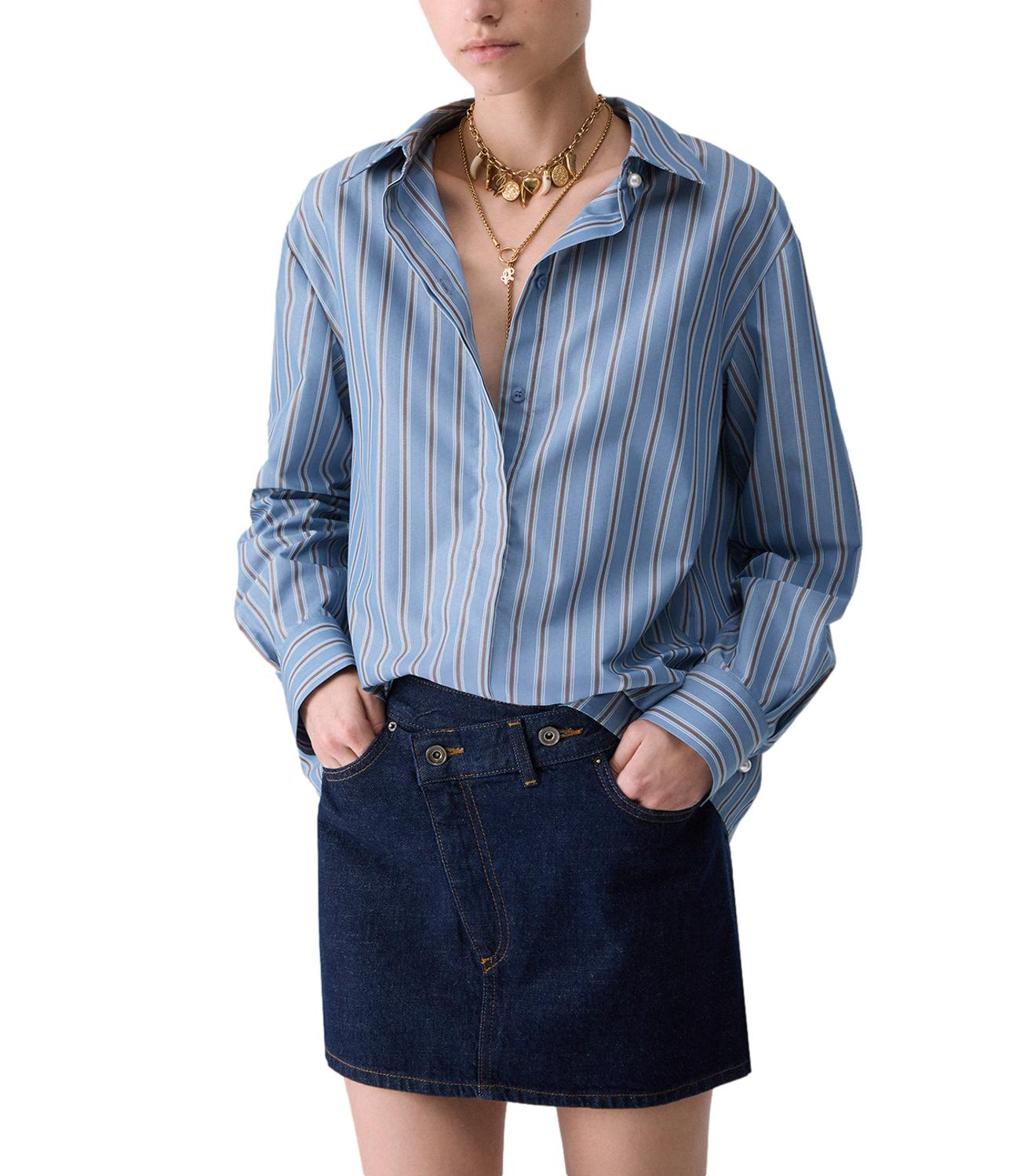 Camicia Liu jo CF6196T816A Donna - Sky Seren/new Terrac