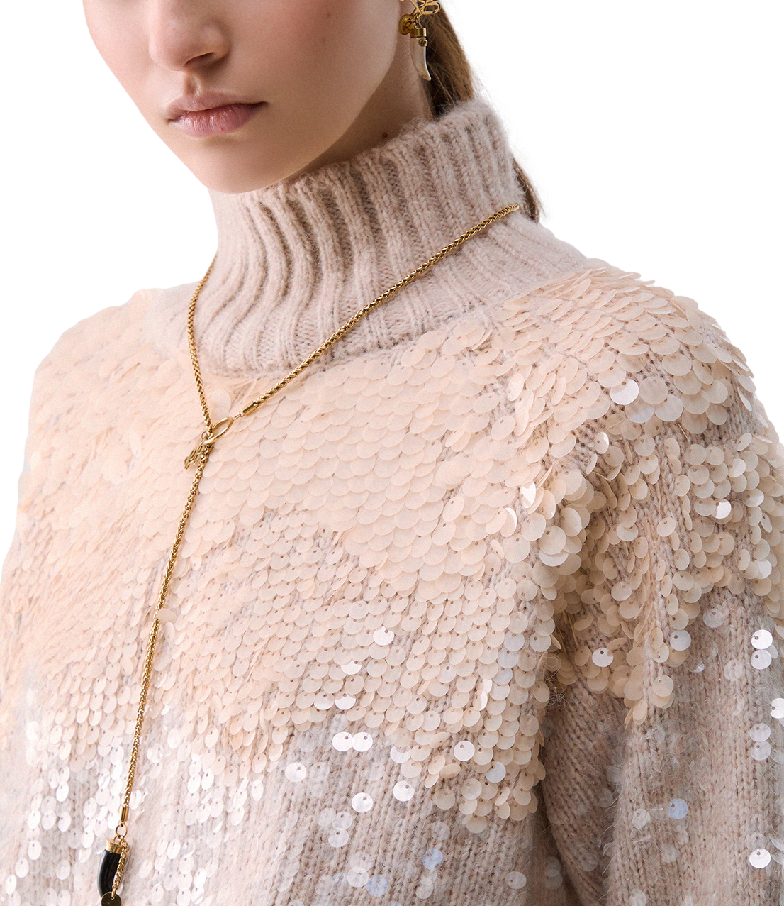 Maglia Liu jo CF6258MA63S Donna - Gold Rose