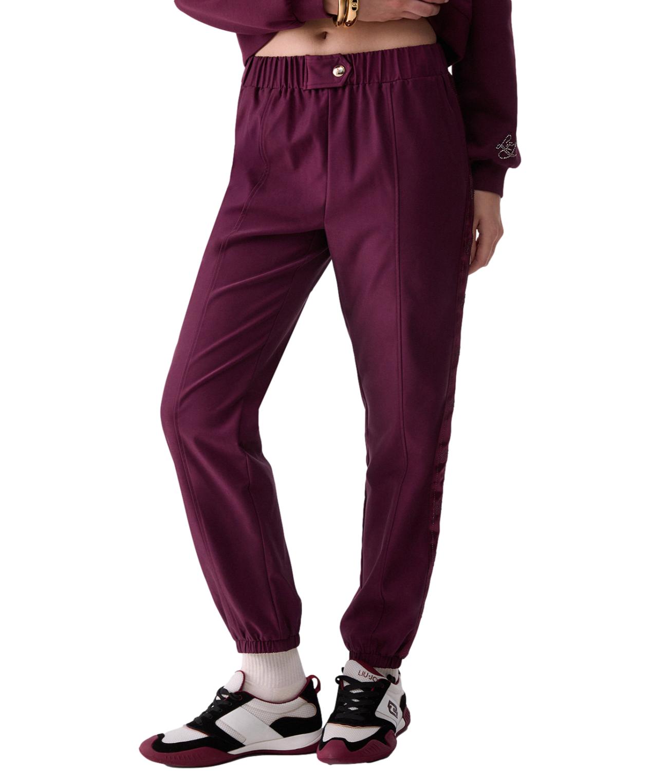 Pantalone Liu jo TF6267T700A Donna - Melanzana