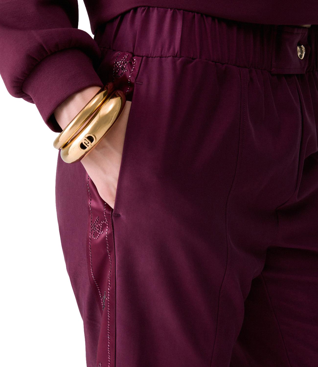 Pantalone Liu jo TF6267T700A Donna - Melanzana
