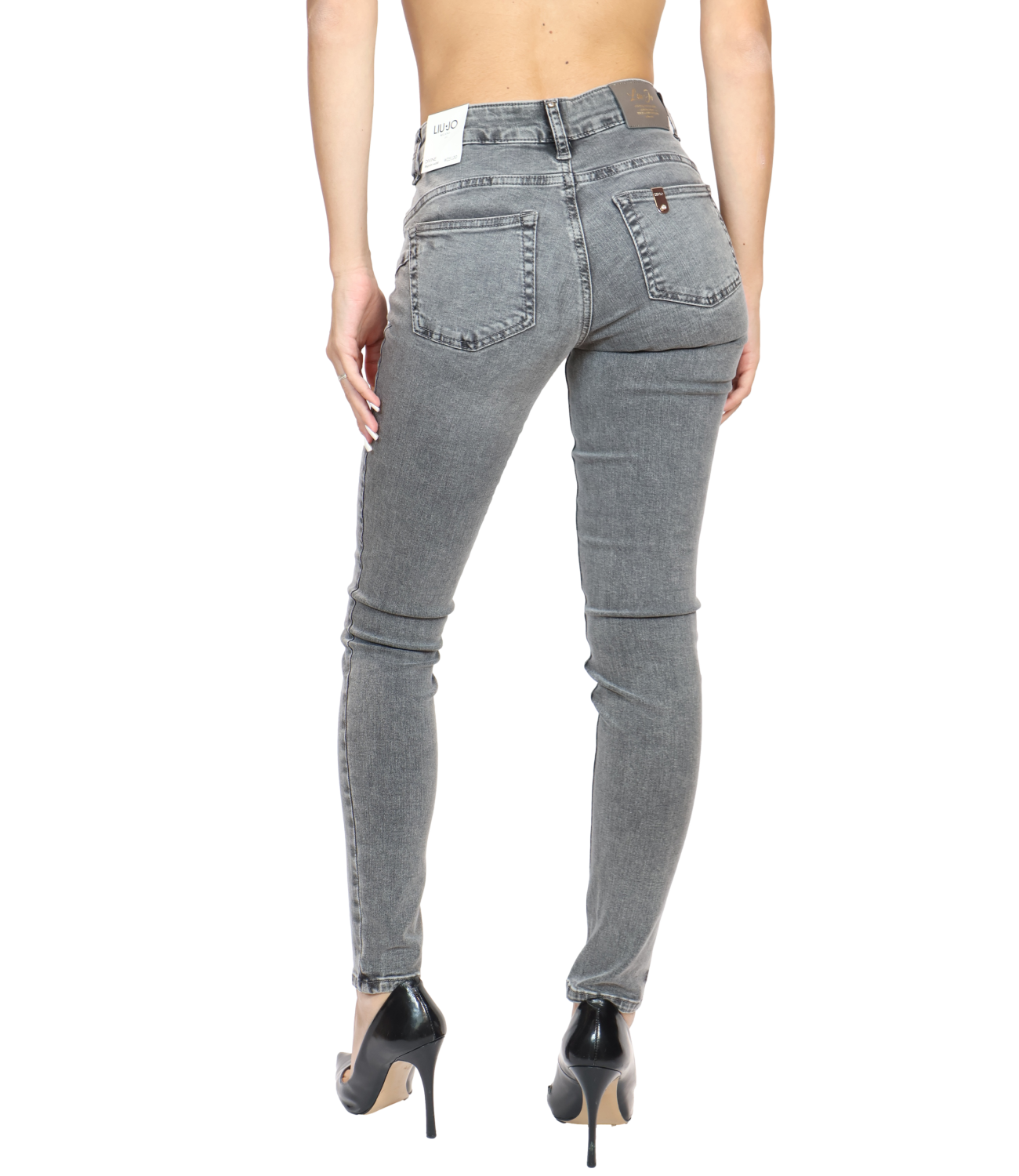 Pantalone Liu jo UF6002D0357 Donna - Denim Grey Hope Wash