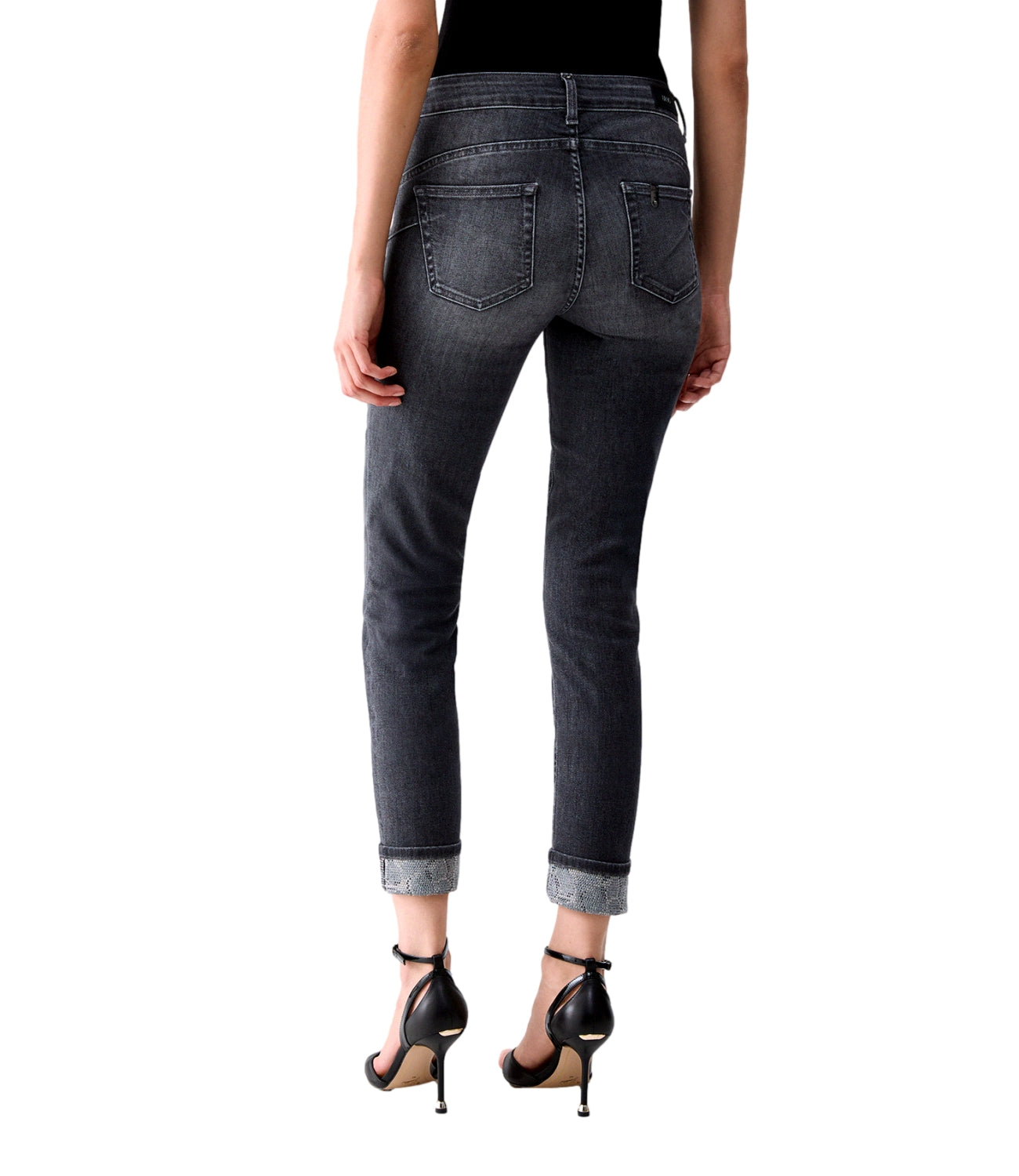 Jeans Liu jo UF6006D0305 Donna - Den.grey Sparkling