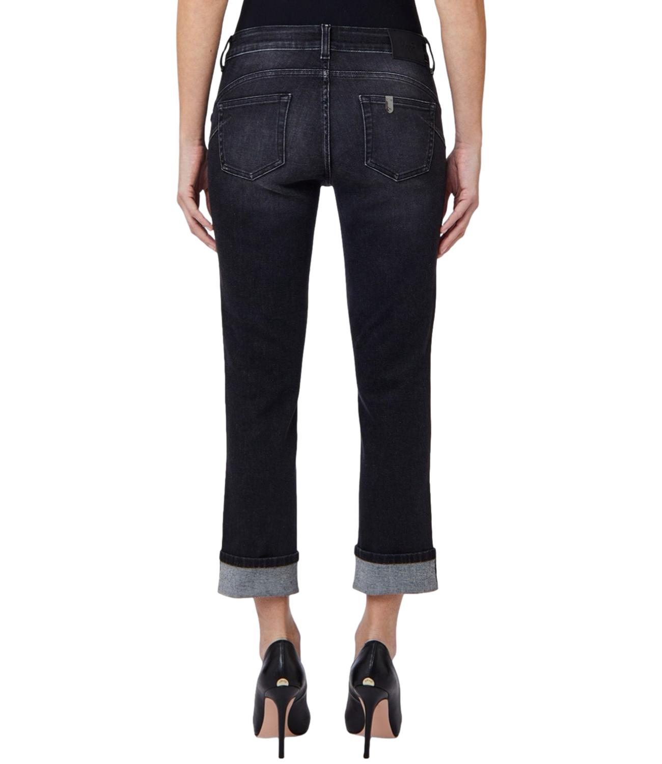 Pantalone Liu jo UF6006D4797 Donna - Den.black Twist Wash