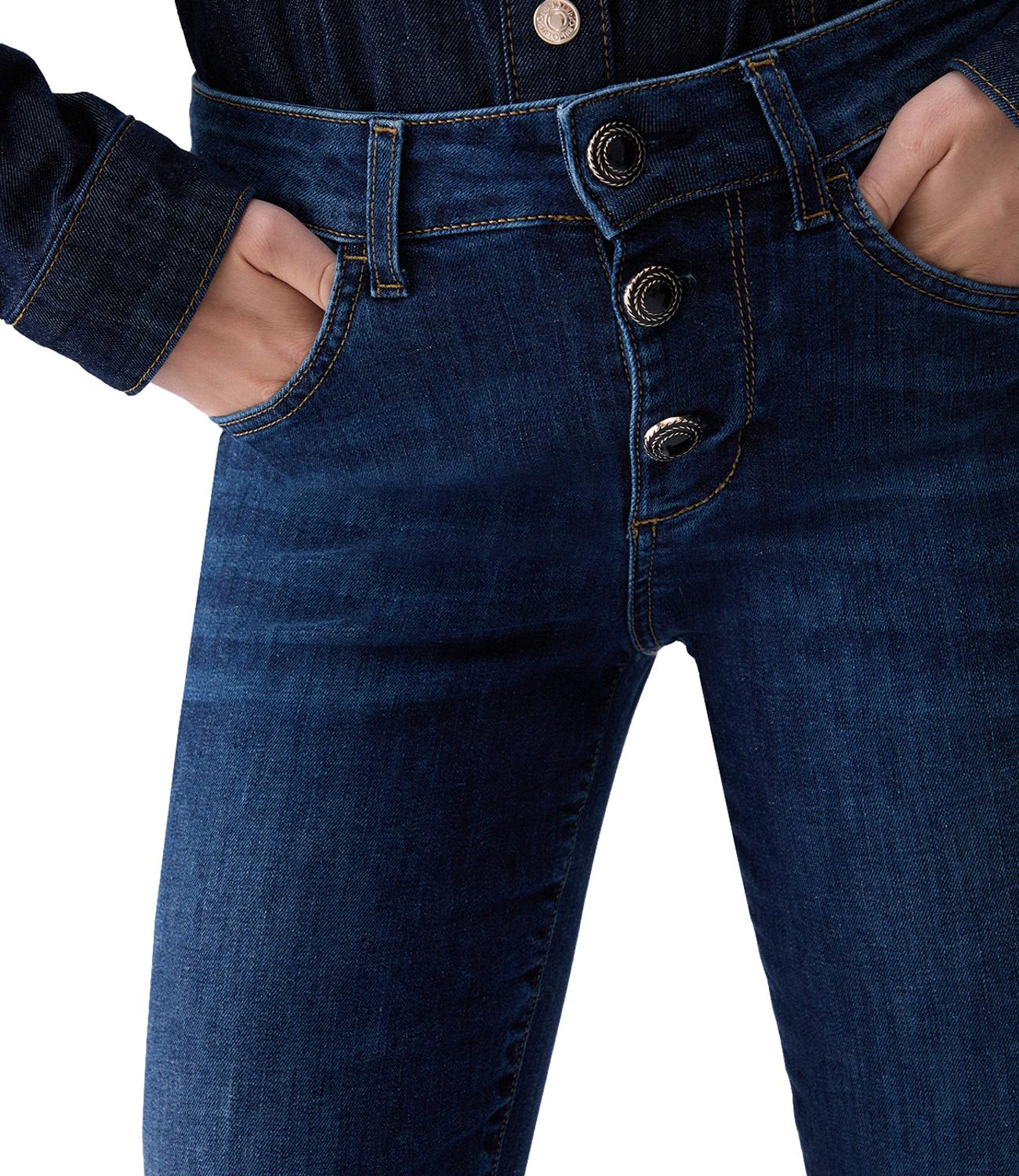 Pantalone Denim Liu jo UF6025D0328 Donna - Den.blue Jolie Wash