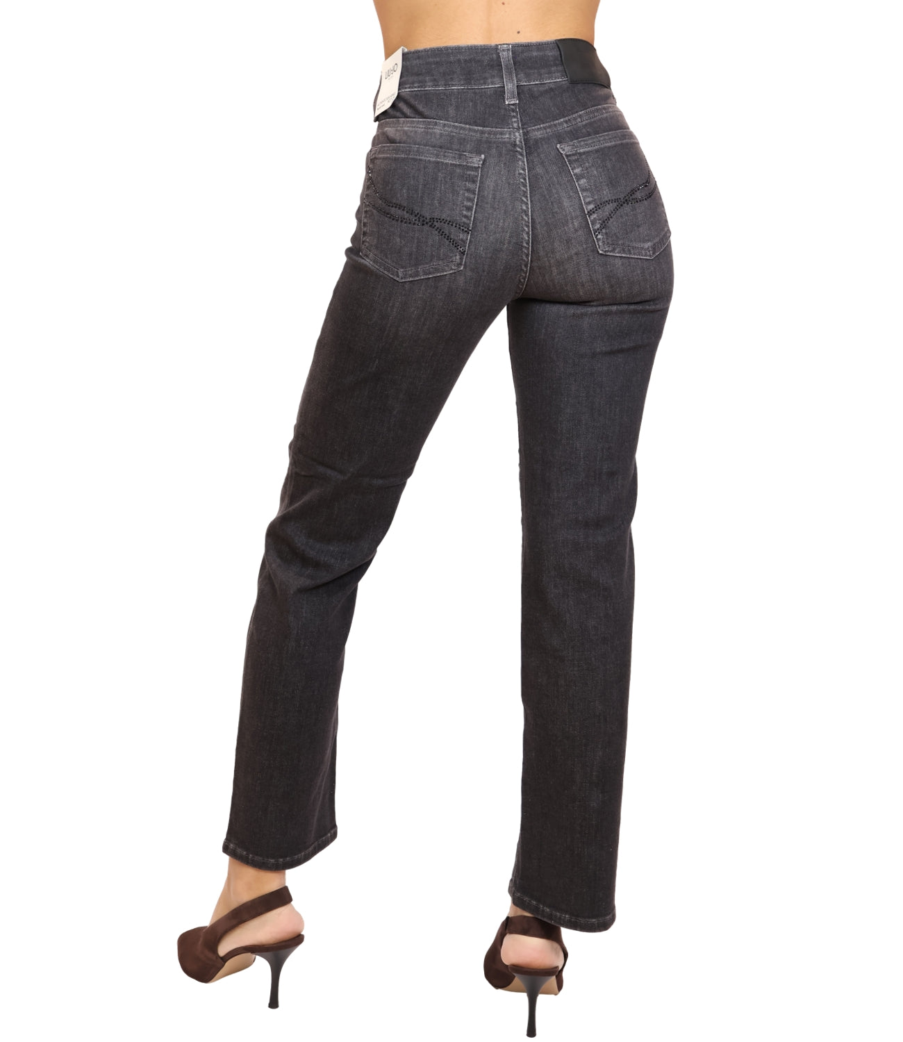 Jeans Liu jo UF6066DS081 Donna - Den.black Sunshine