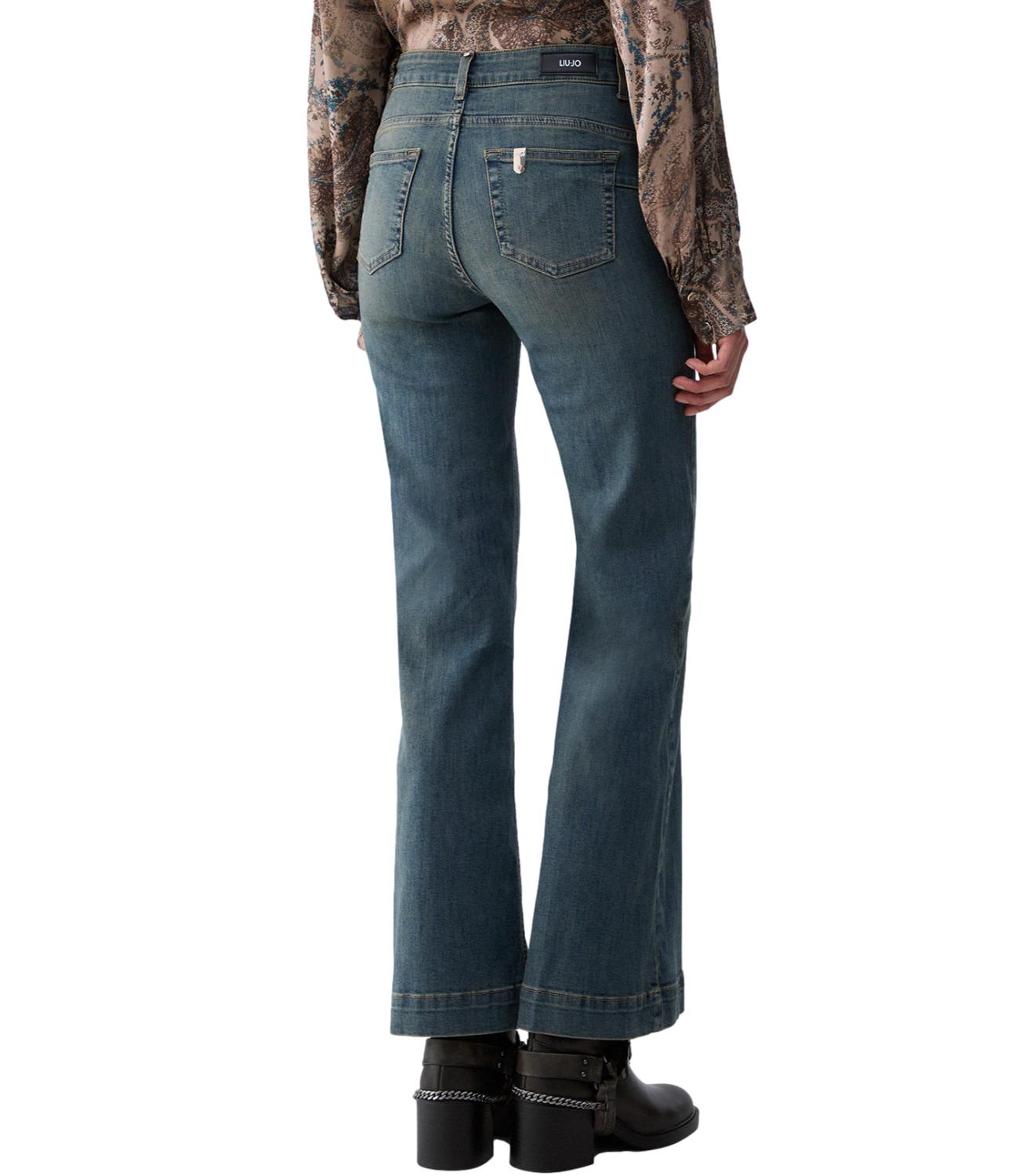 Pantalone Denim Liu jo UF6093D0328 Donna - Den.blue Dirty Jolie