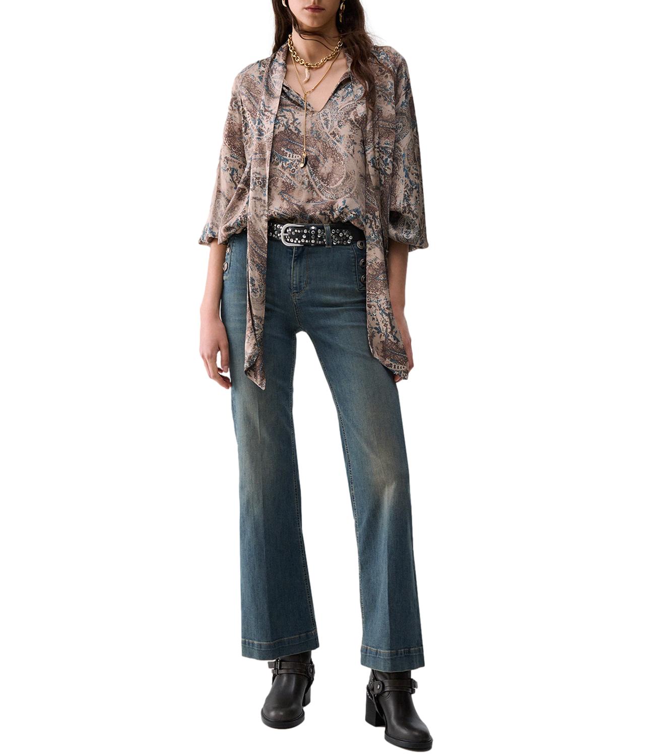Pantalone Denim Liu jo UF6093D0328 Donna - Den.blue Dirty Jolie
