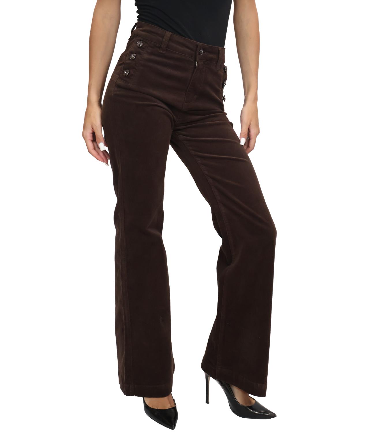 Pantalone Liu jo UF6093T702A Donna - Mole