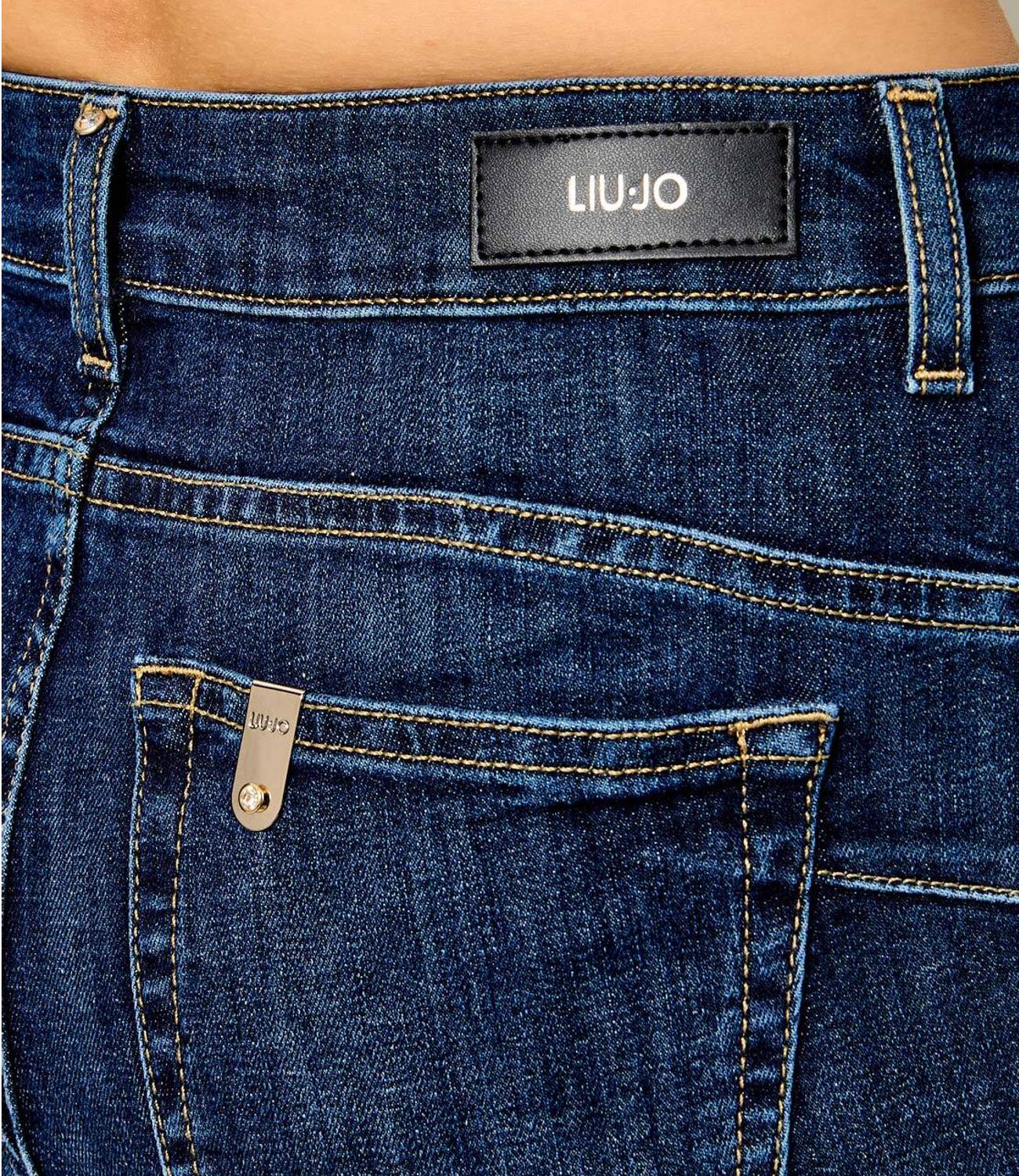 Pantalone Liu jo UF6094D0328 Donna - Den.blue Jolie Wash