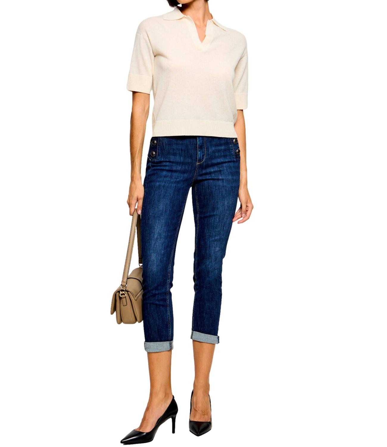 Pantalone Liu jo UF6094D0328 Donna - Den.blue Jolie Wash