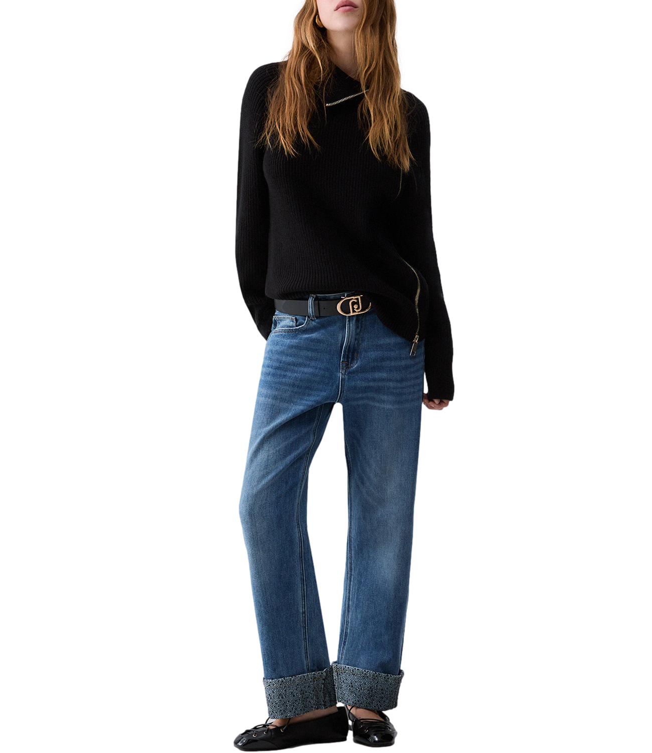 Jeans Liu jo UF6113D0365 Donna - Den.blue Lt.flower W