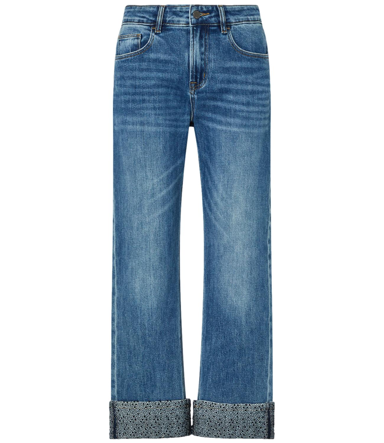 Jeans Liu jo UF6113D0365 Donna - Den.blue Lt.flower W