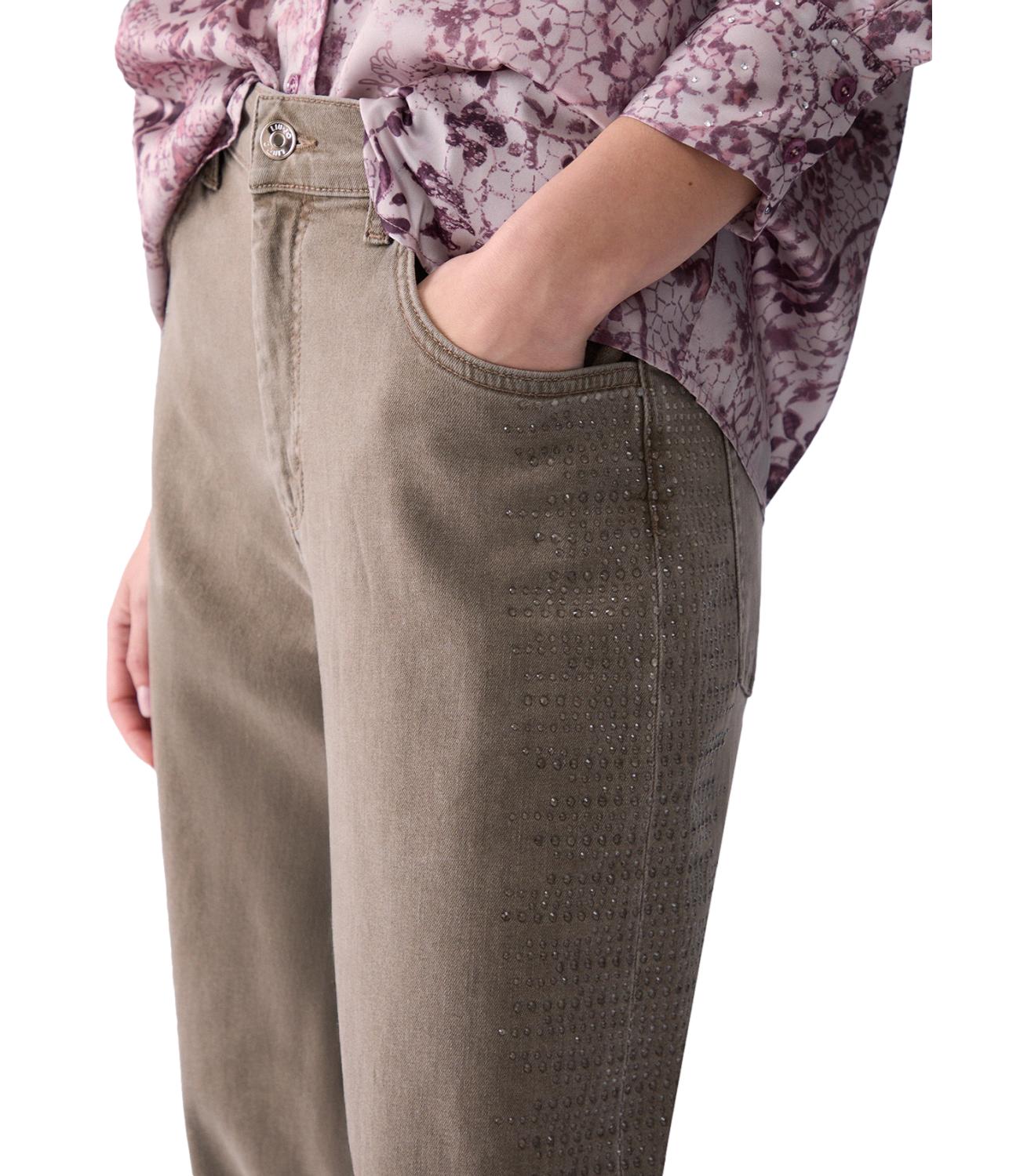 Pantalone tessuto Liu jo UF6230T778A Donna - Zenzero