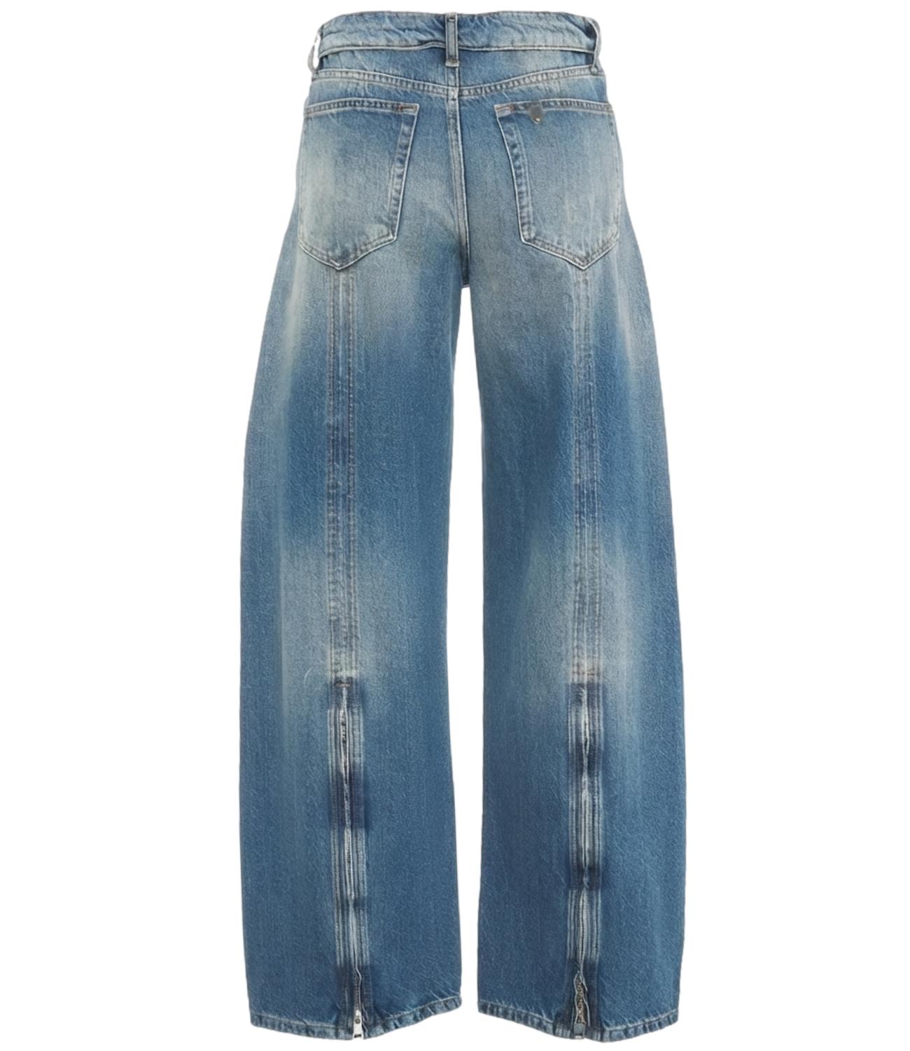 Jeans Liu jo UF6500D0396 Donna - Den.blue Vint.zip wa