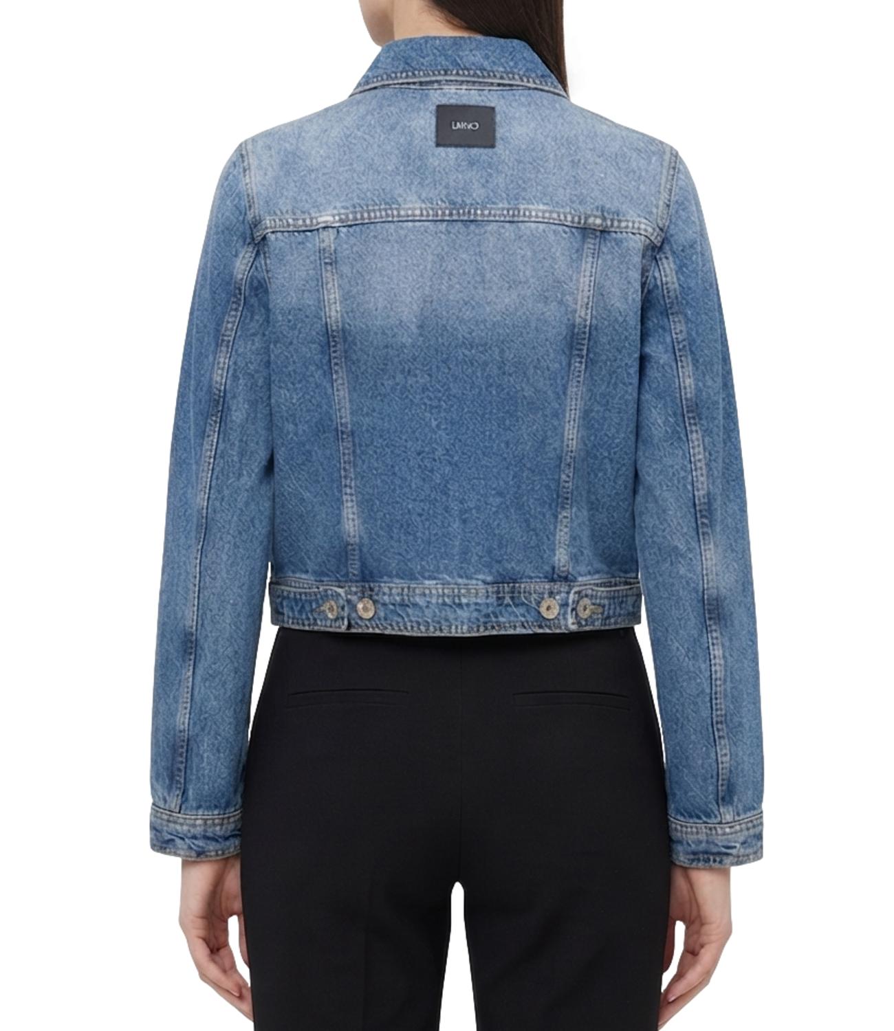 Giubbotto Liu jo UF6501D0396 Donna - Den.blue Vint.zip wa