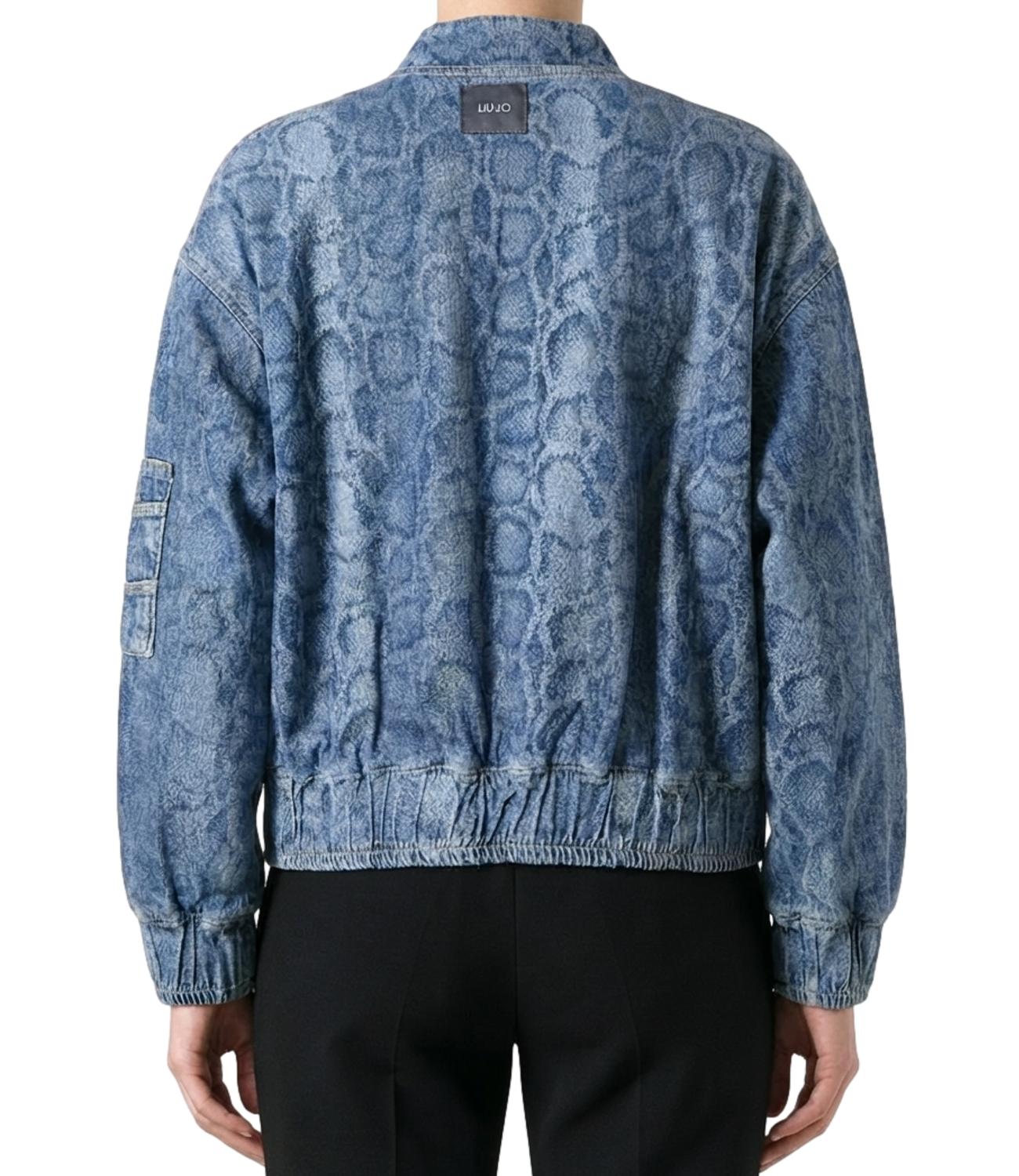 Giubbotto Liu jo UF6509D0397 Donna - Den.blue Summ.animal