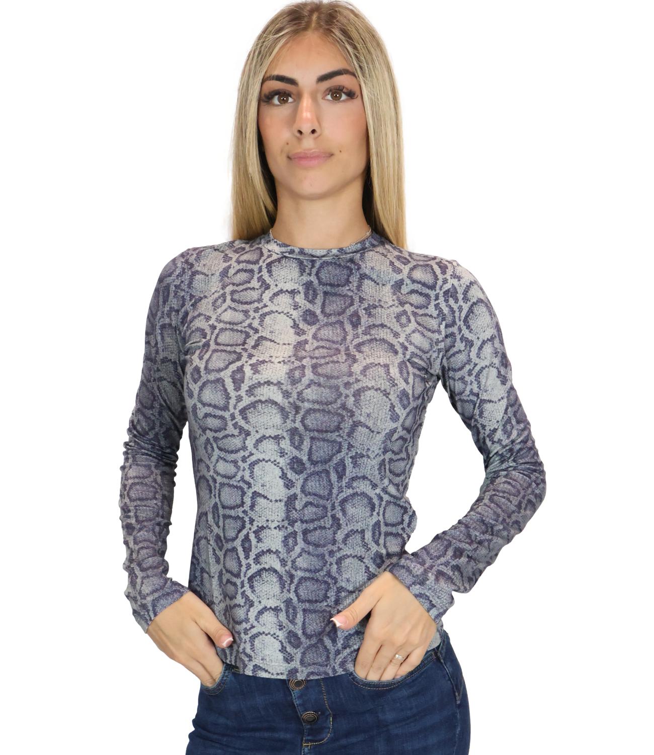 T-Shirt Liu jo UF6515J1624 Donna - Special Snake