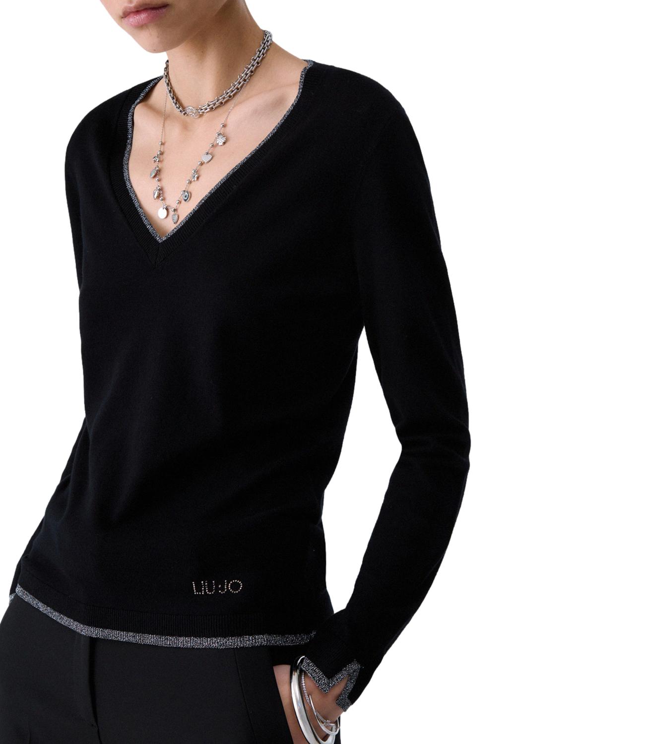 Maglia Liu jo WF6012MS49I Donna - Nero