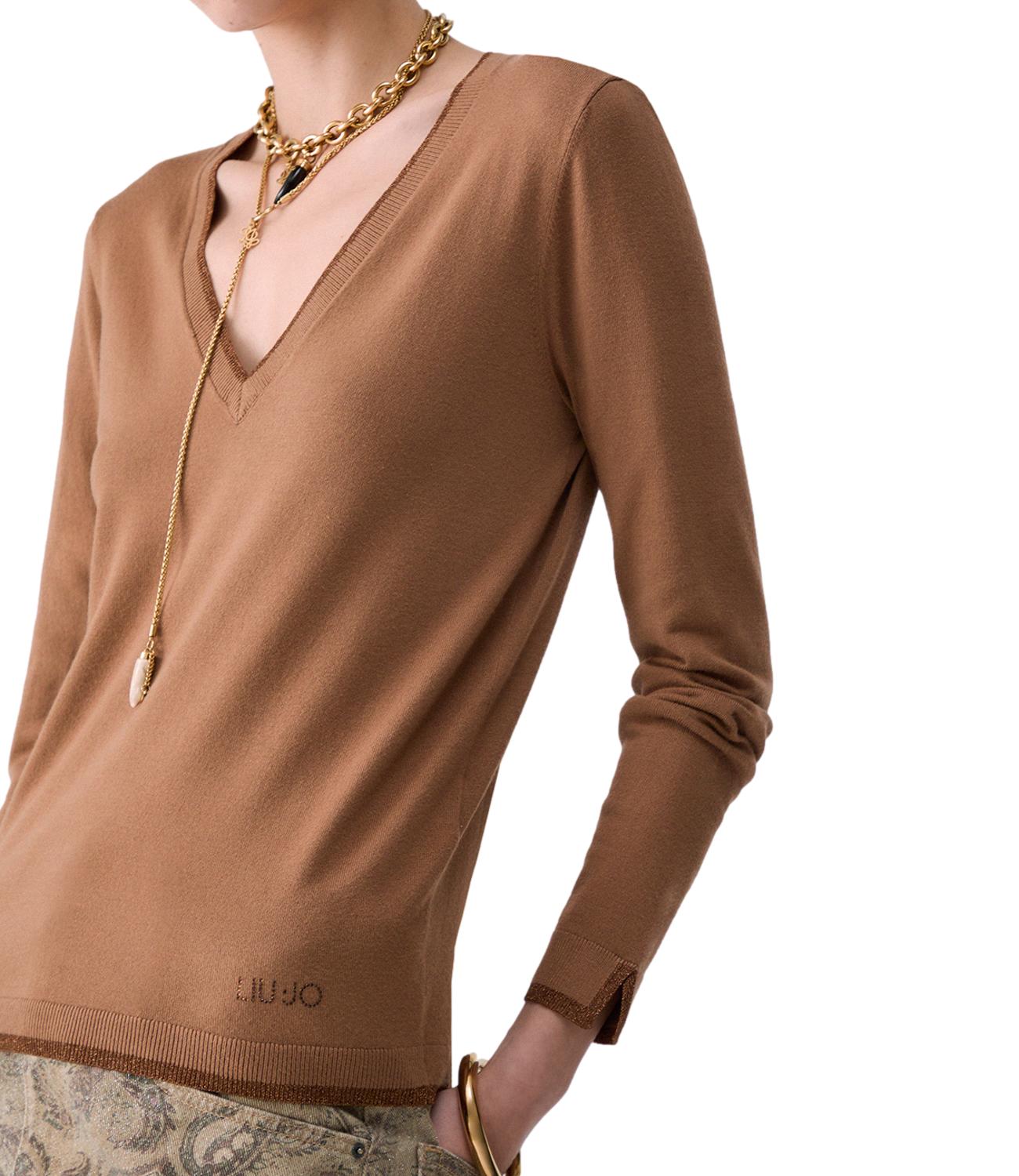 Maglia Liu jo WF6012MS49I Donna - Cocoa Creme