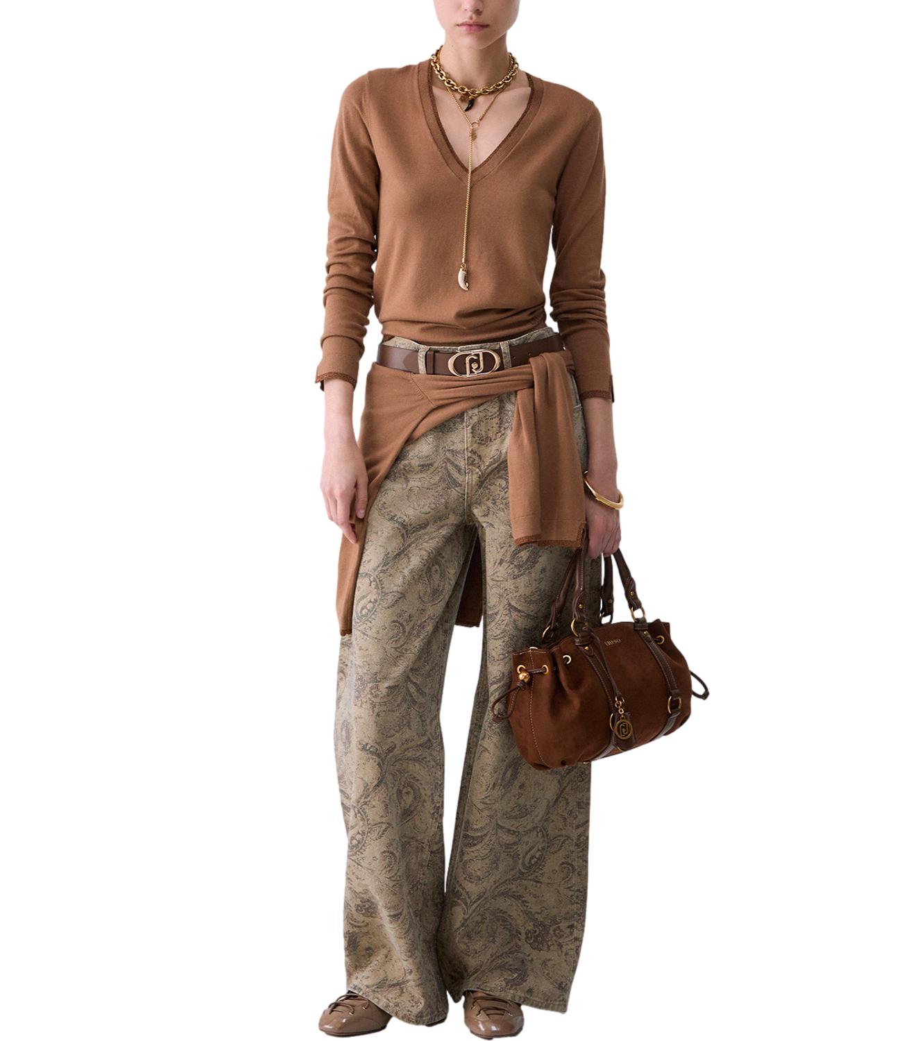 Maglia Liu jo WF6012MS49I Donna - Cocoa Creme