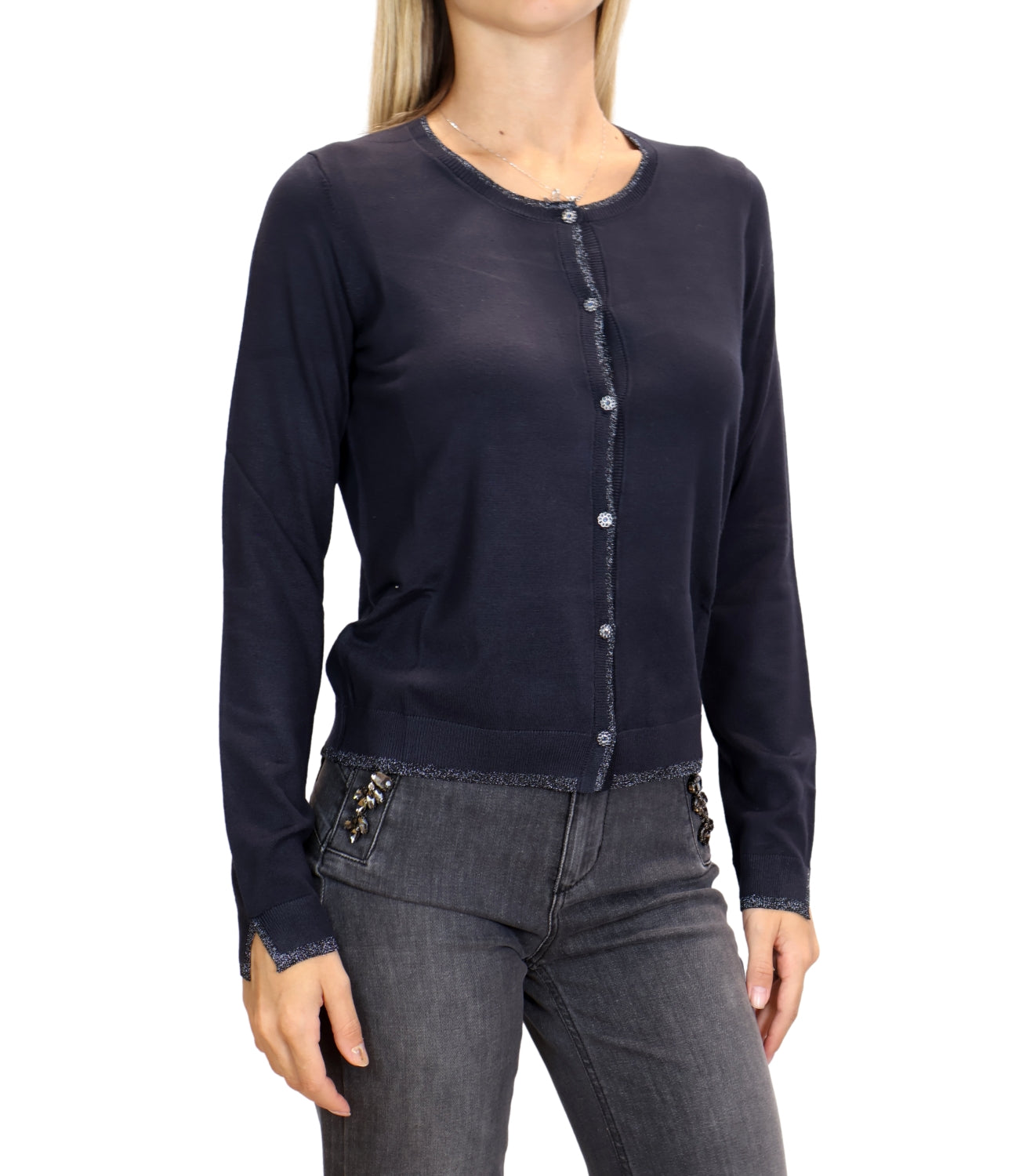 Cardigan Liu jo WF6014MS49I Donna - Nuit Noir