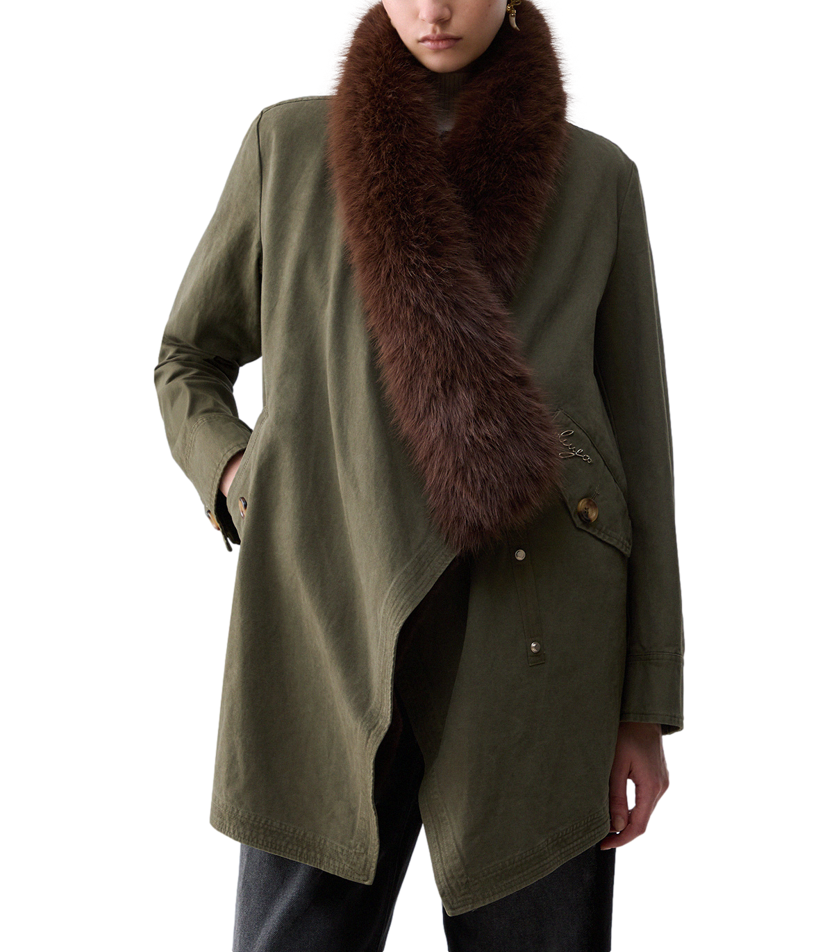 Giaccone Liu jo WF6076T718A Donna - Verde Alpino