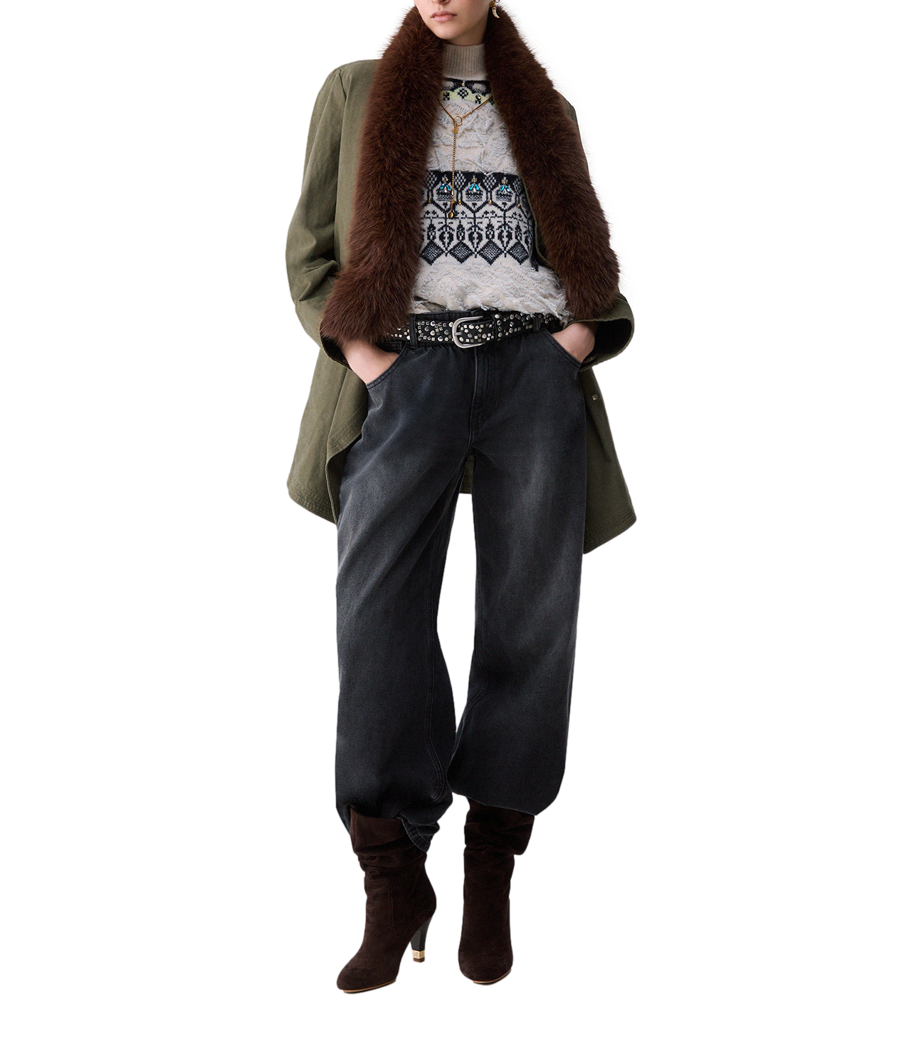 Giaccone Liu jo WF6076T718A Donna - Verde Alpino