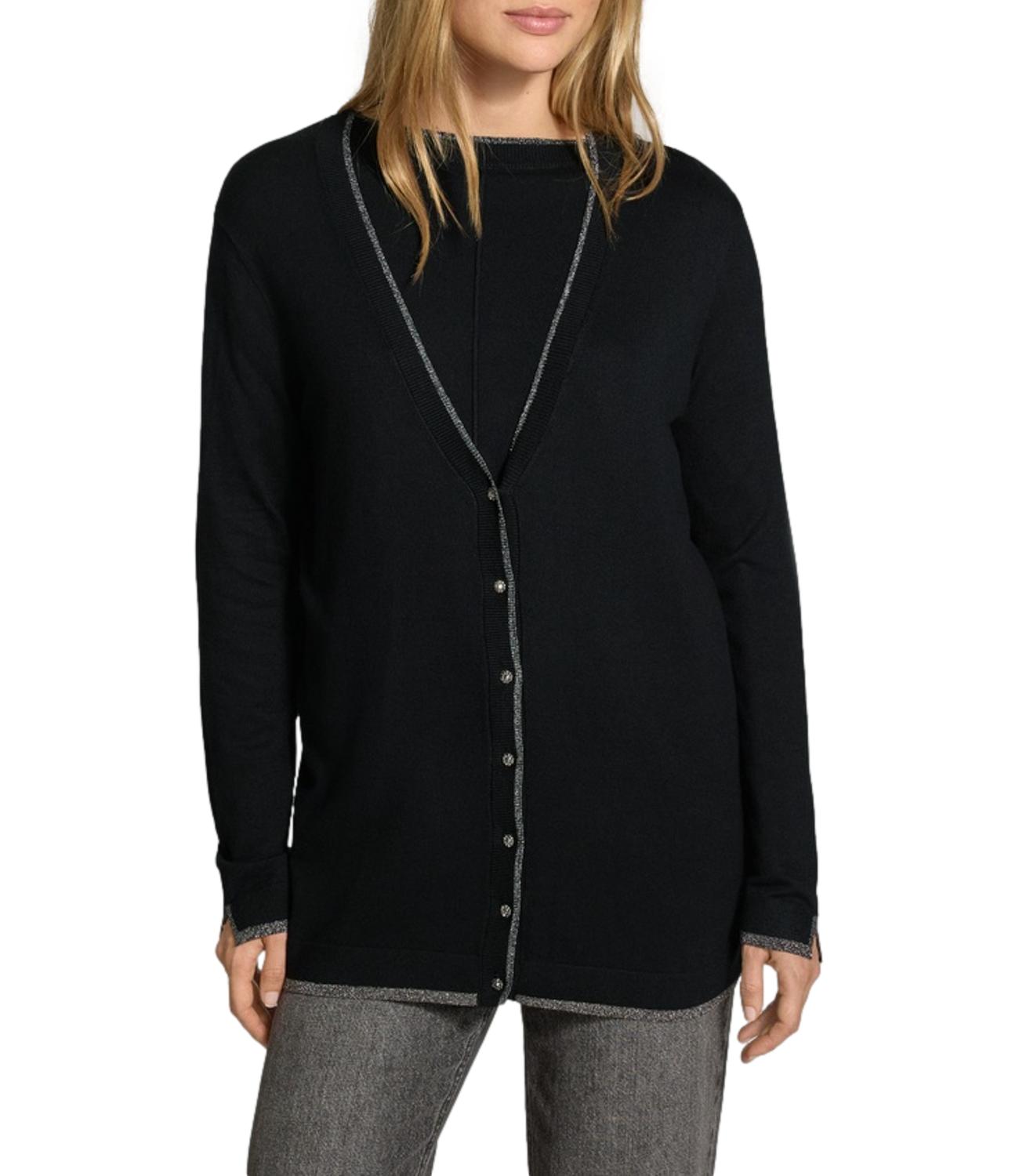 Maglia Liu jo WF6083MS49I Donna - Nero
