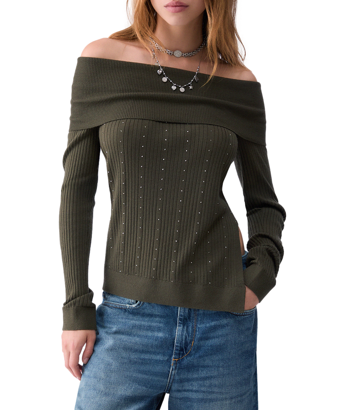 Maglia Liu jo WF6099MA77Q Donna - Verde Alpino