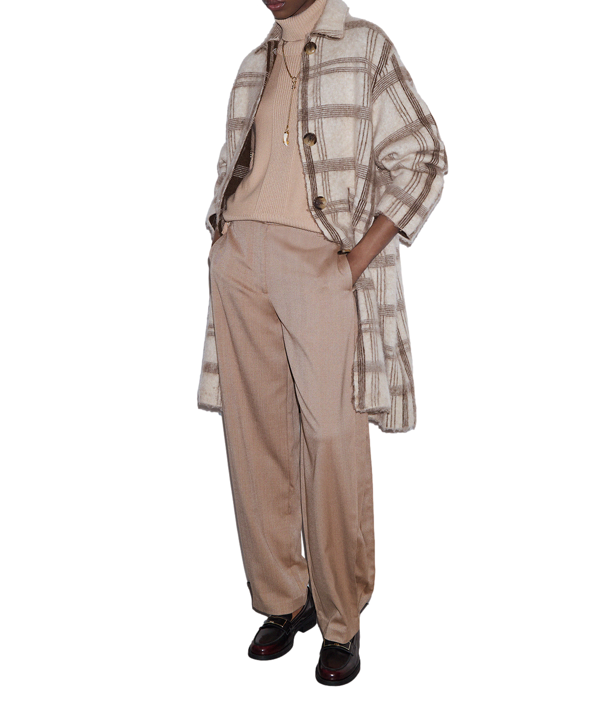 Cappotto Liu jo WF6190MA49S Donna - Jacq Brown Check